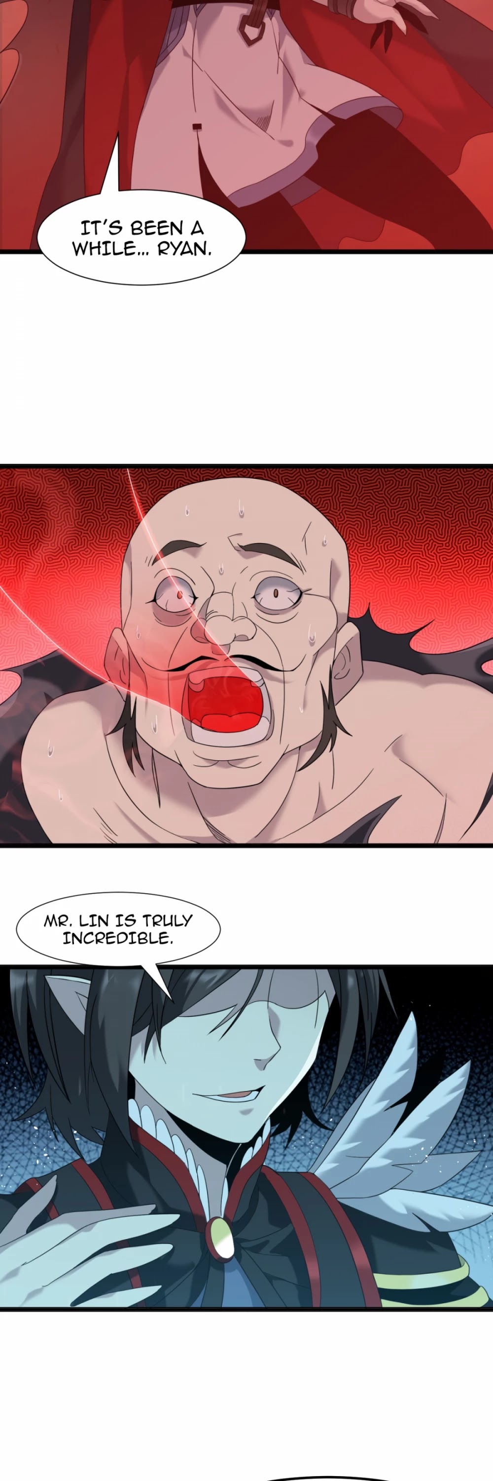 I'm Really Not the Evil God's Lackey Chapter 7 page 35 - Chapter 7: A Will of Steel