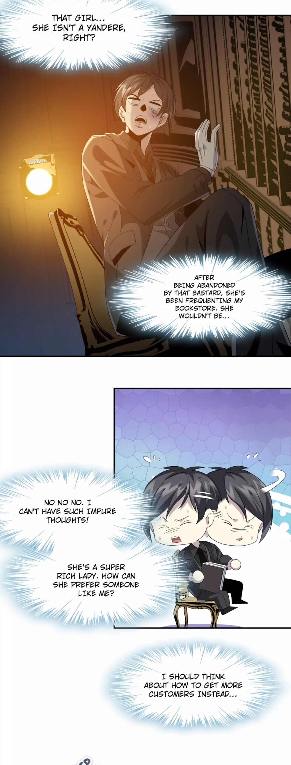 I'm Really Not the Evil God's Lackey Chapter 7 page 40 - Chapter 7: A Will of Steel
