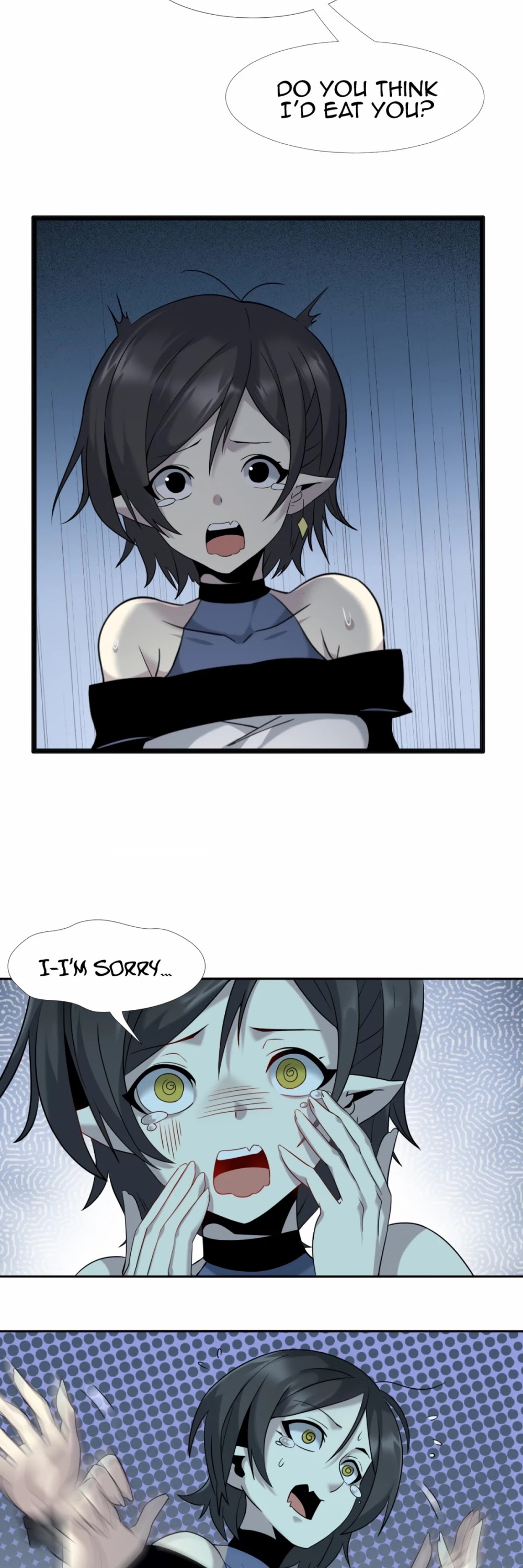 I'm Really Not the Evil God's Lackey Chapter 7 page 9 - Chapter 7: A Will of Steel