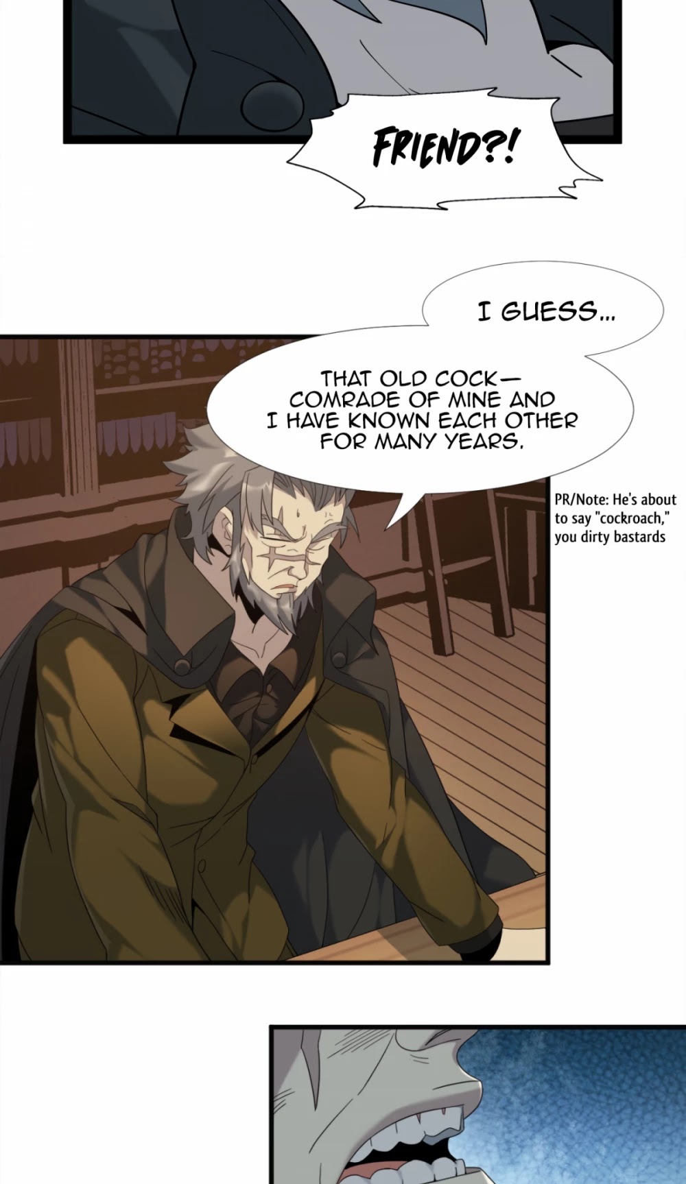 I'm Really Not the Evil God's Lackey Chapter 8 page 19 - Chapter 8: Strange Grandpa