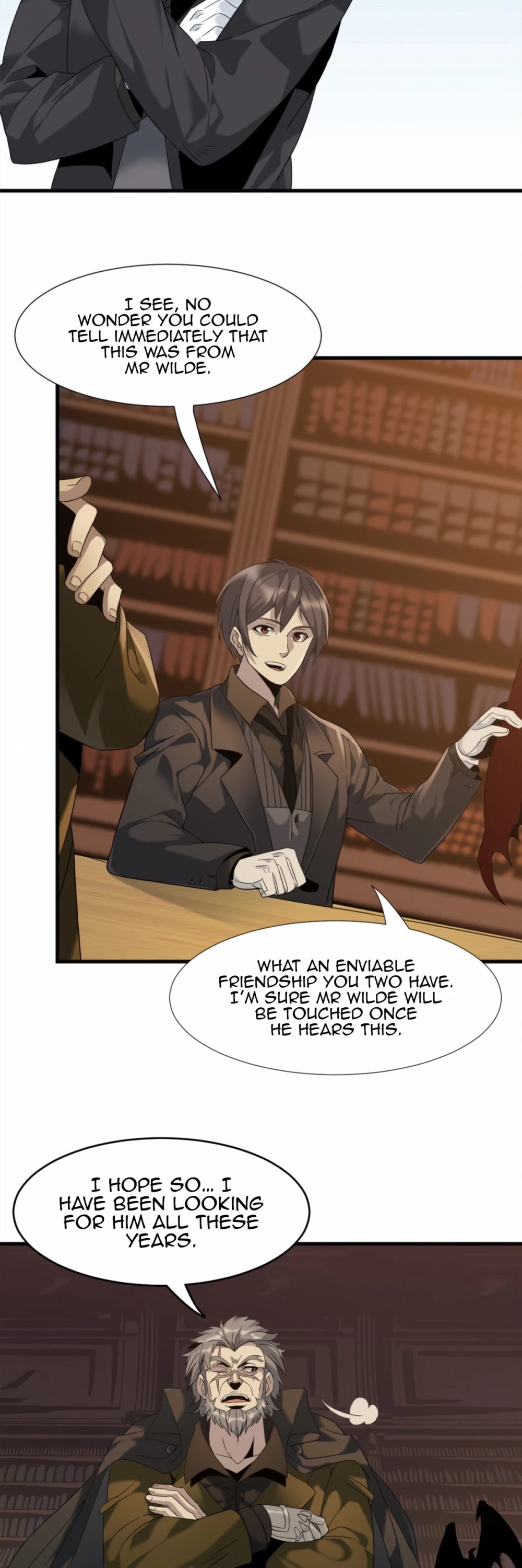 I'm Really Not the Evil God's Lackey Chapter 8 page 22 - Chapter 8: Strange Grandpa