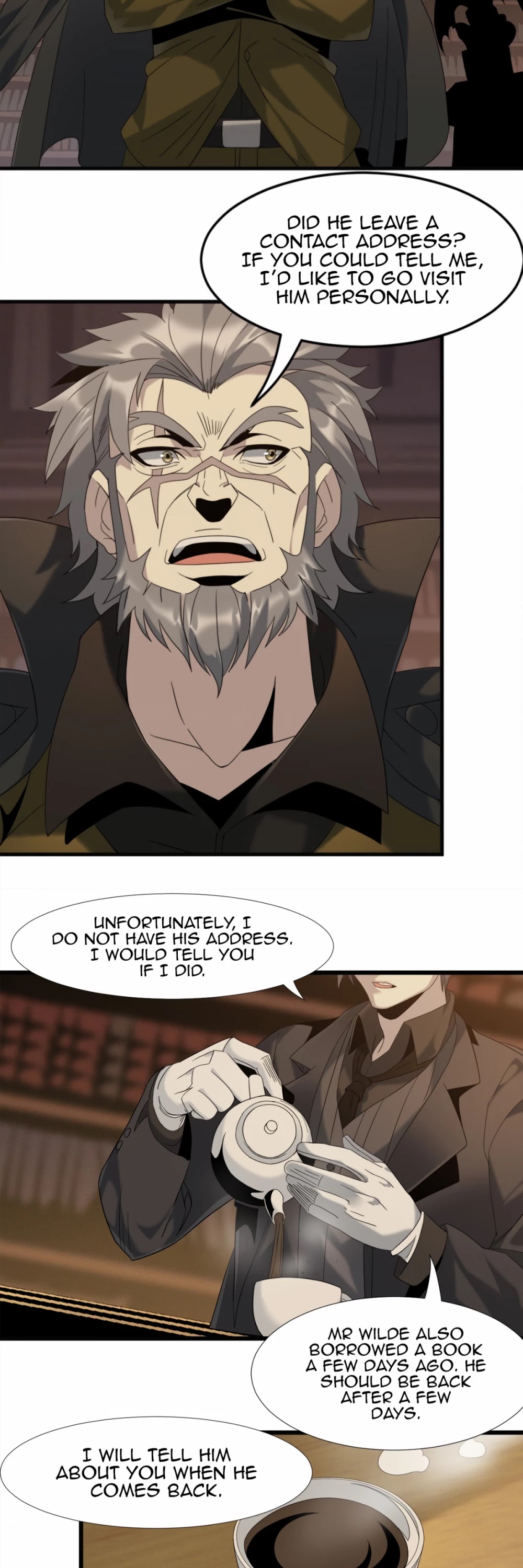 I'm Really Not the Evil God's Lackey Chapter 8 page 23 - Chapter 8: Strange Grandpa