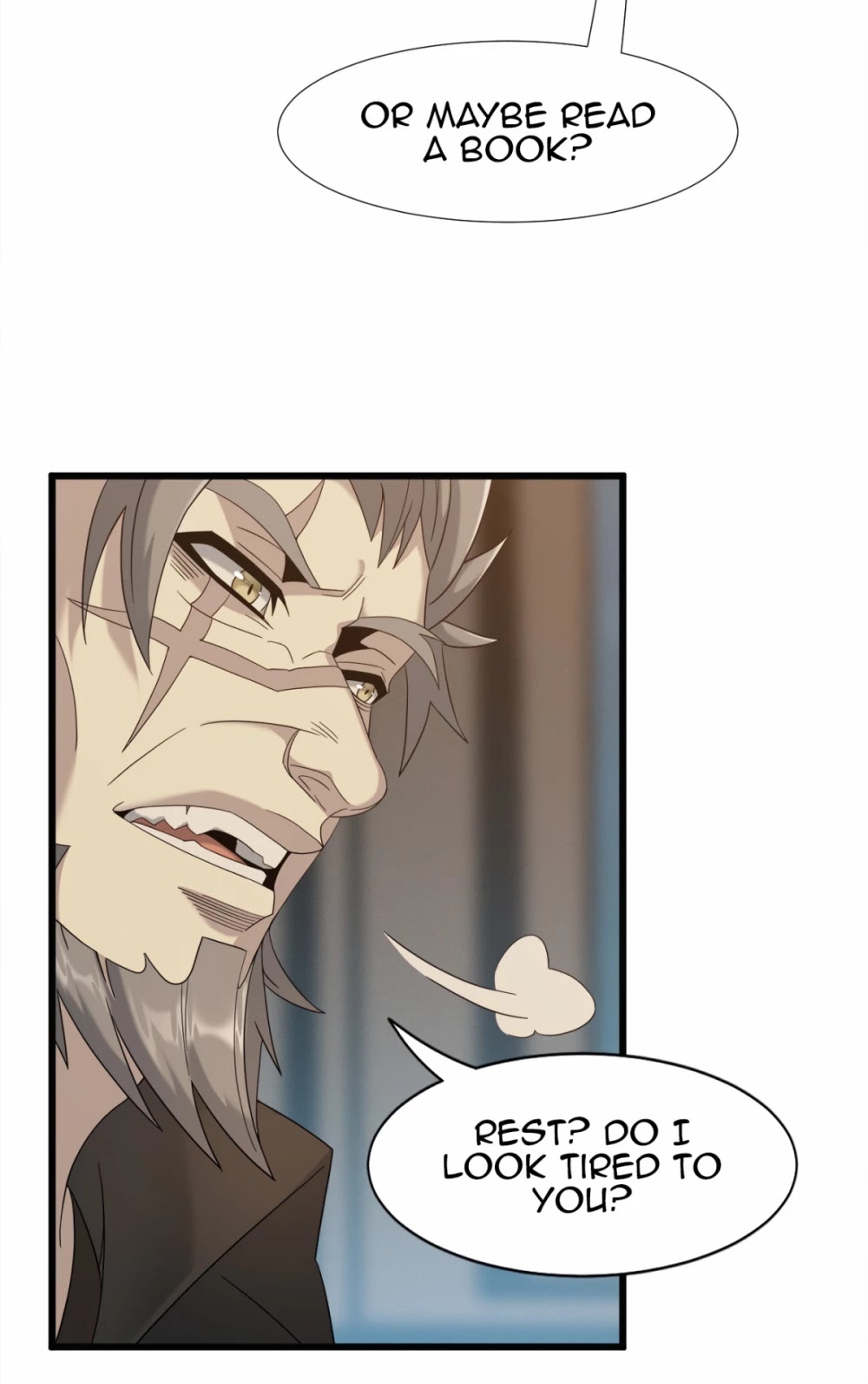 I'm Really Not the Evil God's Lackey Chapter 8 page 25 - Chapter 8: Strange Grandpa