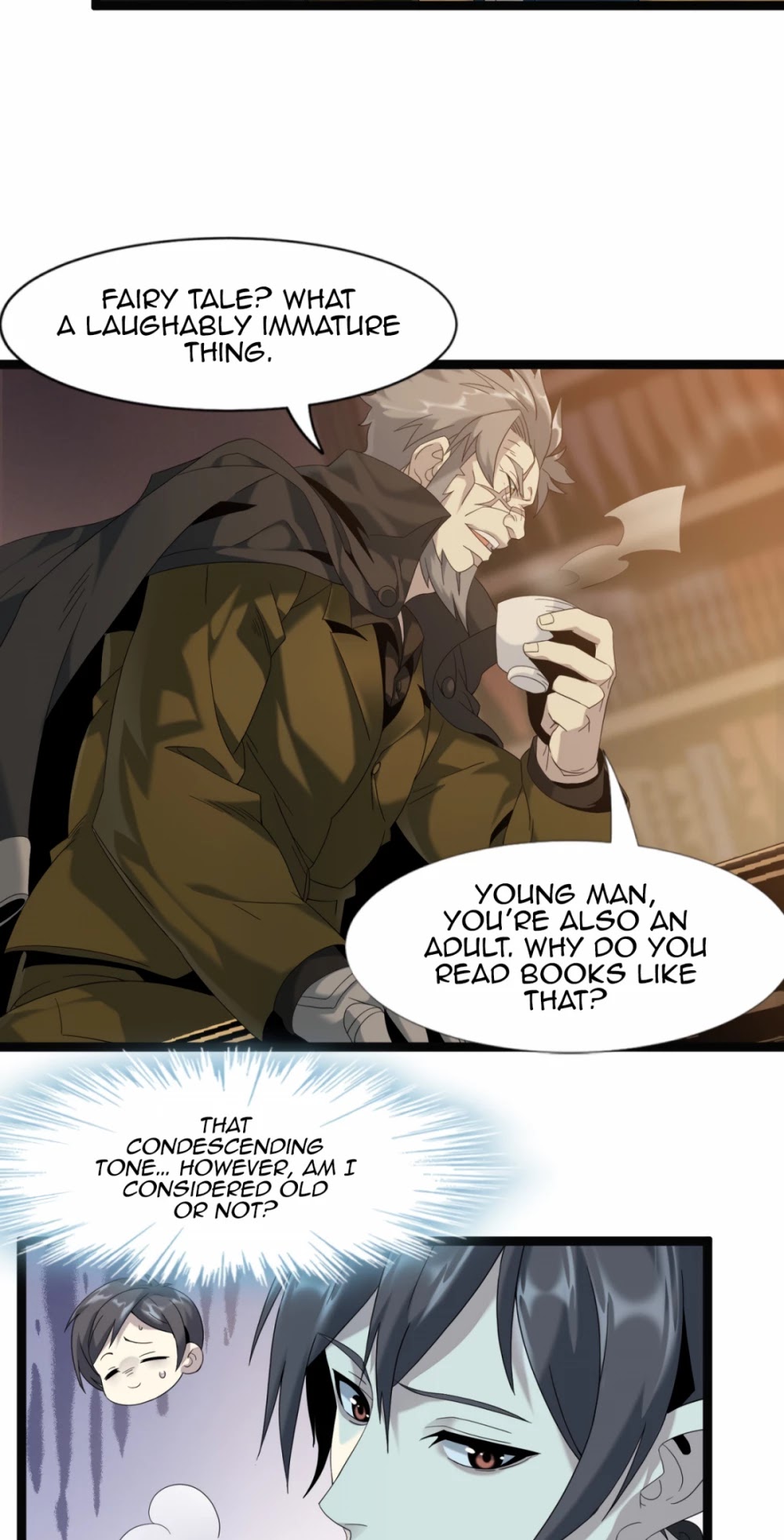 I'm Really Not the Evil God's Lackey Chapter 8 page 30 - Chapter 8: Strange Grandpa