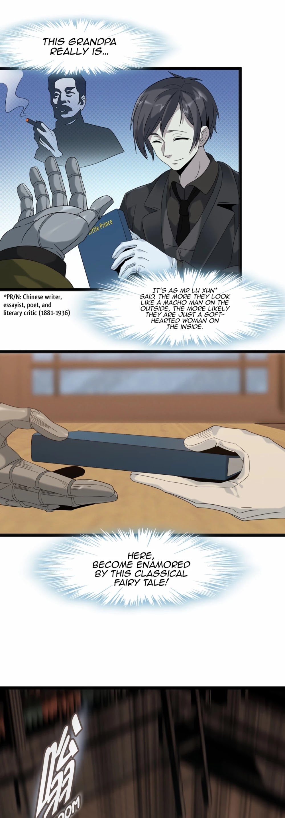 I'm Really Not the Evil God's Lackey Chapter 8 page 35 - Chapter 8: Strange Grandpa