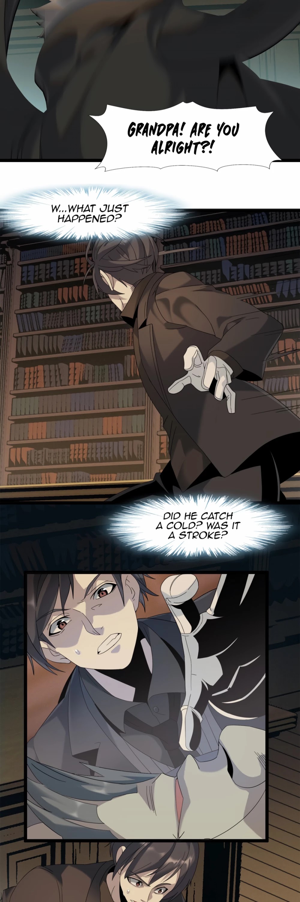 I'm Really Not the Evil God's Lackey Chapter 8 page 38 - Chapter 8: Strange Grandpa