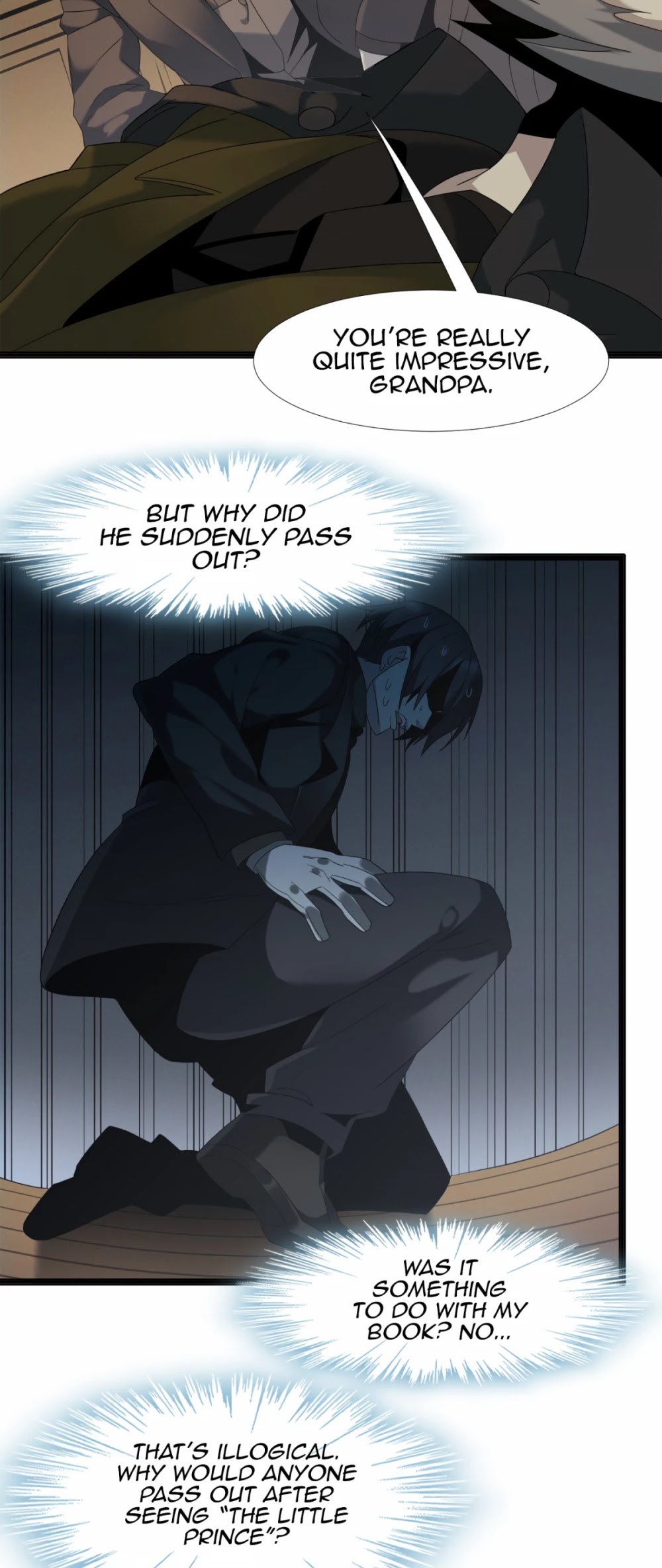 I'm Really Not the Evil God's Lackey Chapter 8 page 41 - Chapter 8: Strange Grandpa