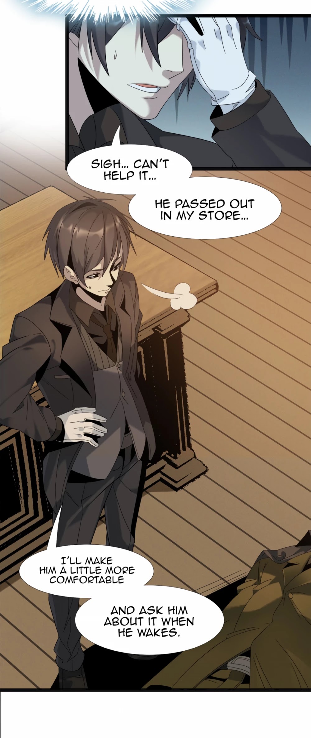I'm Really Not the Evil God's Lackey Chapter 8 page 42 - Chapter 8: Strange Grandpa