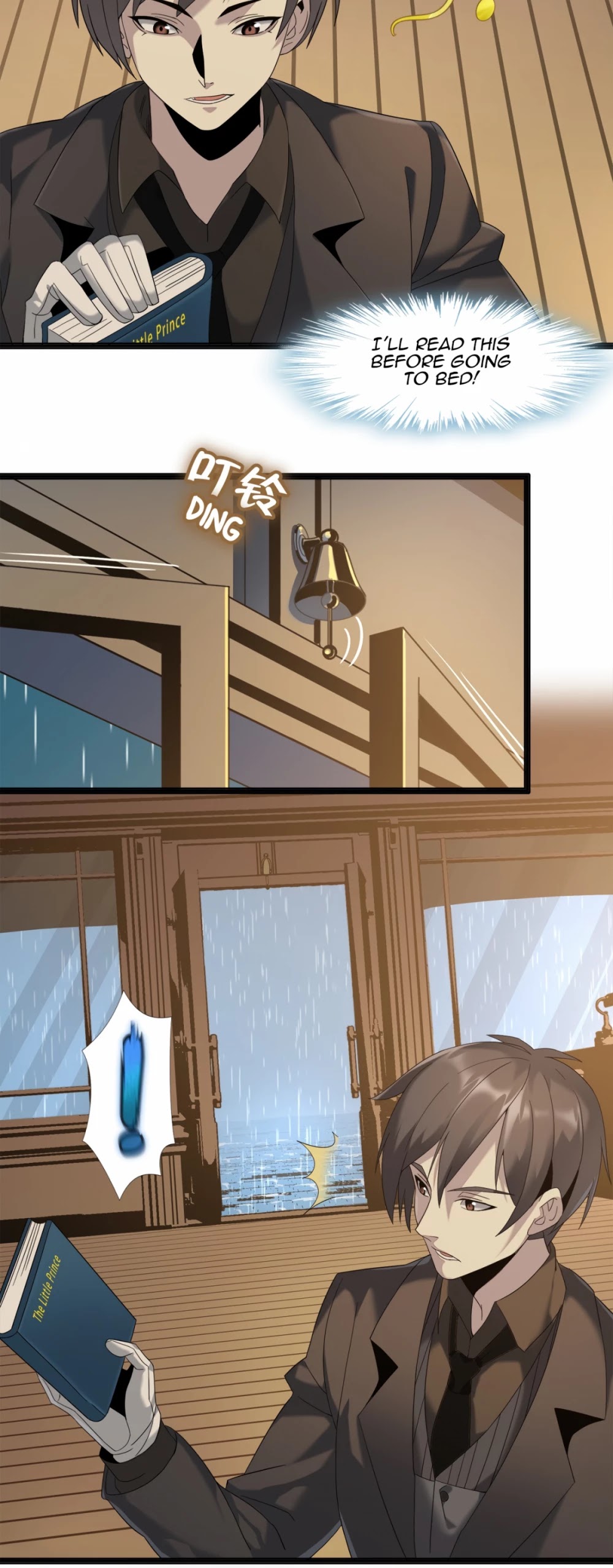 I'm Really Not the Evil God's Lackey Chapter 8 page 6 - Chapter 8: Strange Grandpa