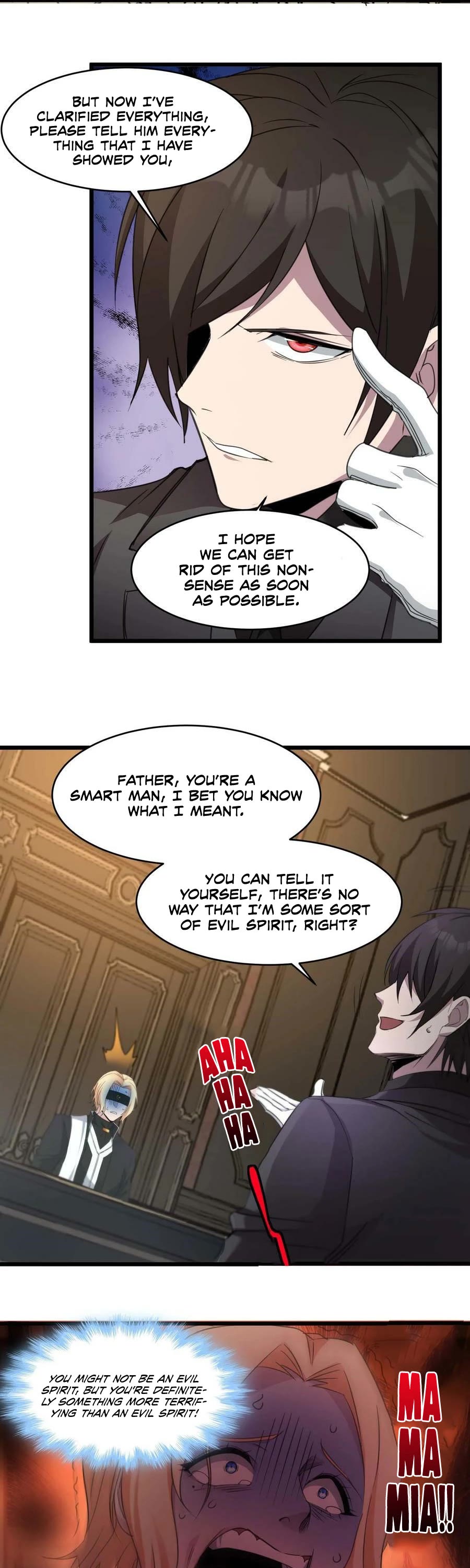 I'm Really Not the Evil God's Lackey Chapter 84 page 11 - Chapter 84