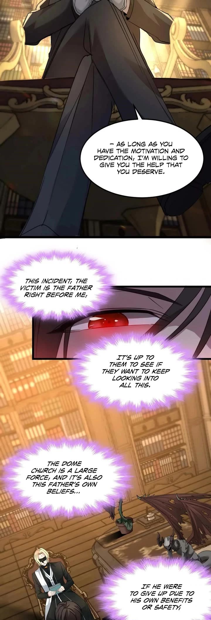 I'm Really Not the Evil God's Lackey Chapter 87 page 9 - Chapter 87