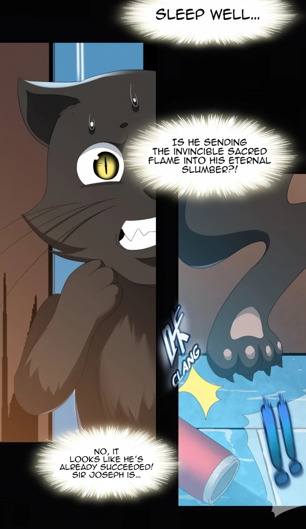 I'm Really Not the Evil God's Lackey Chapter 9 page 29 - Chapter 9: Sleep Well