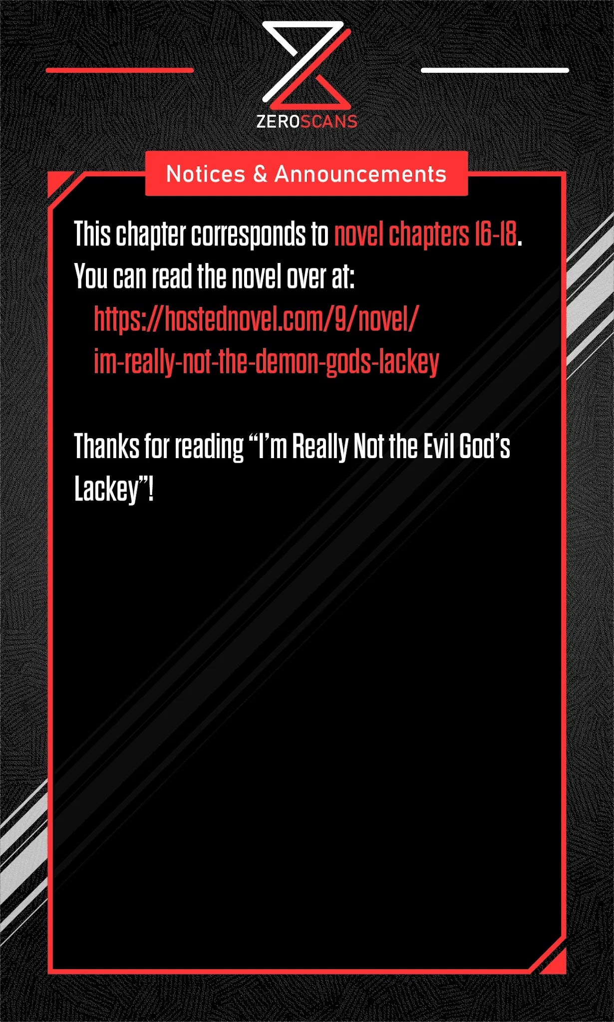 I'm Really Not the Evil God's Lackey Chapter 9 page 44 - Chapter 9: Sleep Well