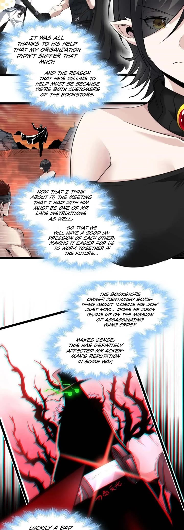 I'm Really Not the Evil God's Lackey Chapter 92 page 20 - Chapter 92