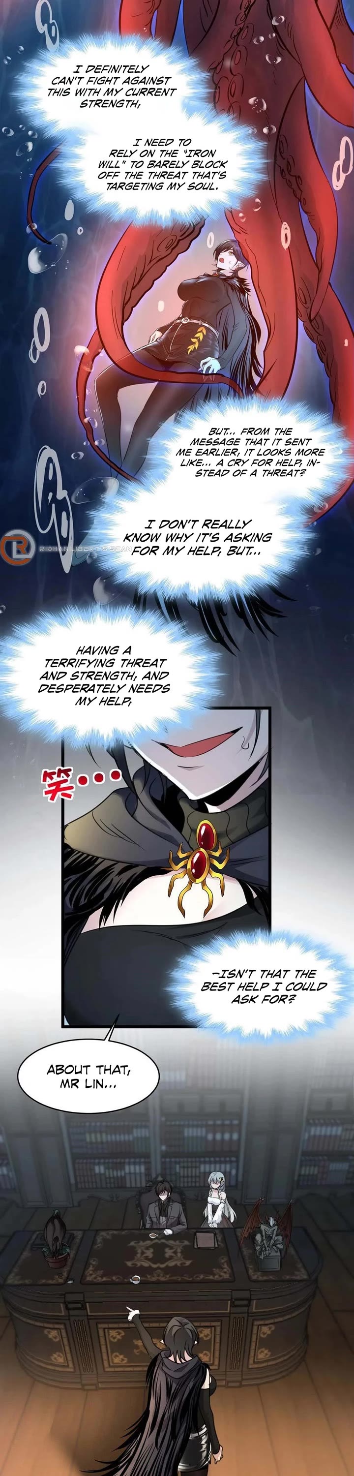 I'm Really Not the Evil God's Lackey Chapter 93 page 12 - Chapter 93