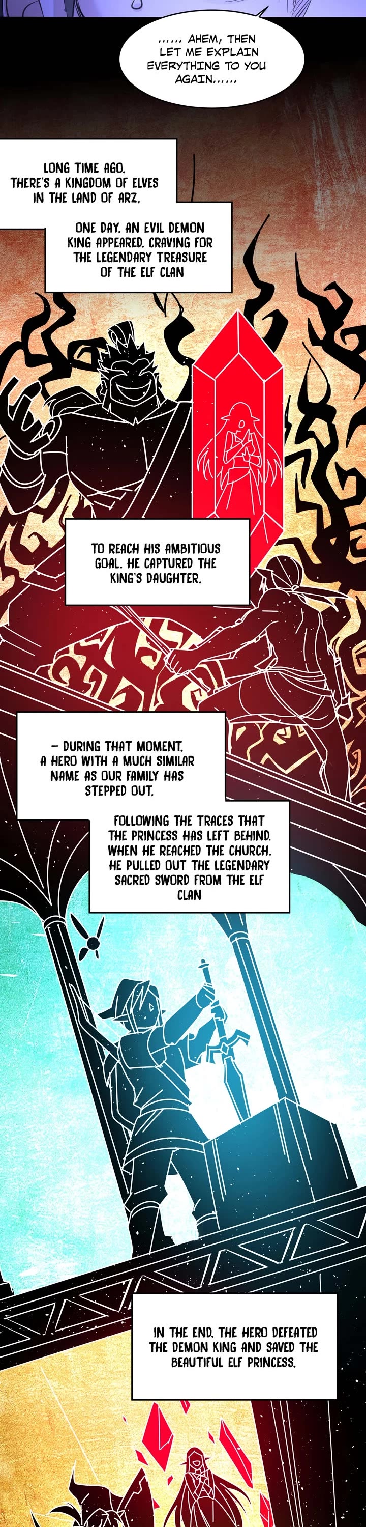 I'm Really Not the Evil God's Lackey Chapter 96 page 21 - Chapter 96