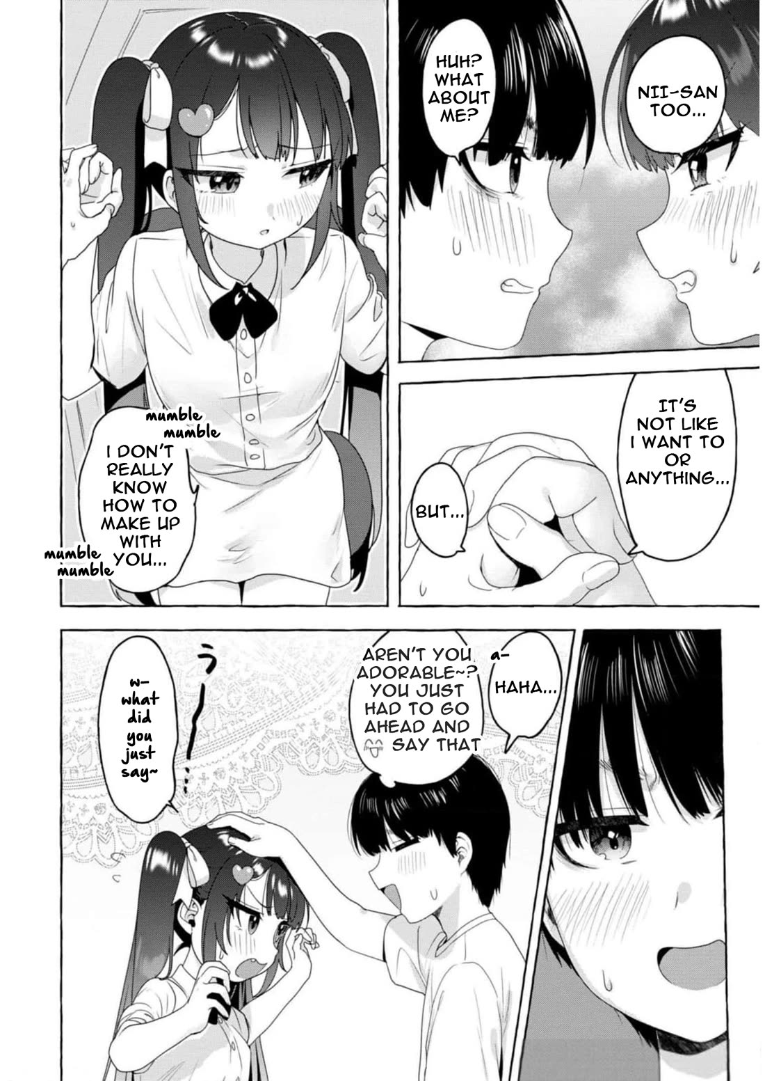 I'm Sandwiched Between Sweet and Spicy Step-Sisters Chapter 19 page 14 - Chapter 19