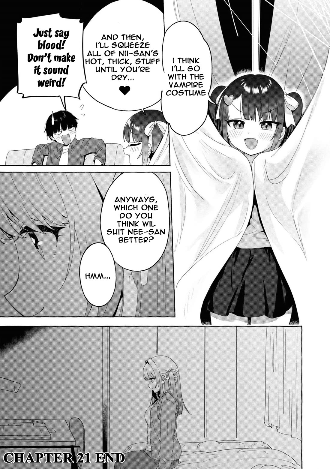 I'm Sandwiched Between Sweet and Spicy Step-Sisters Chapter 21 page 22 - Chapter 21