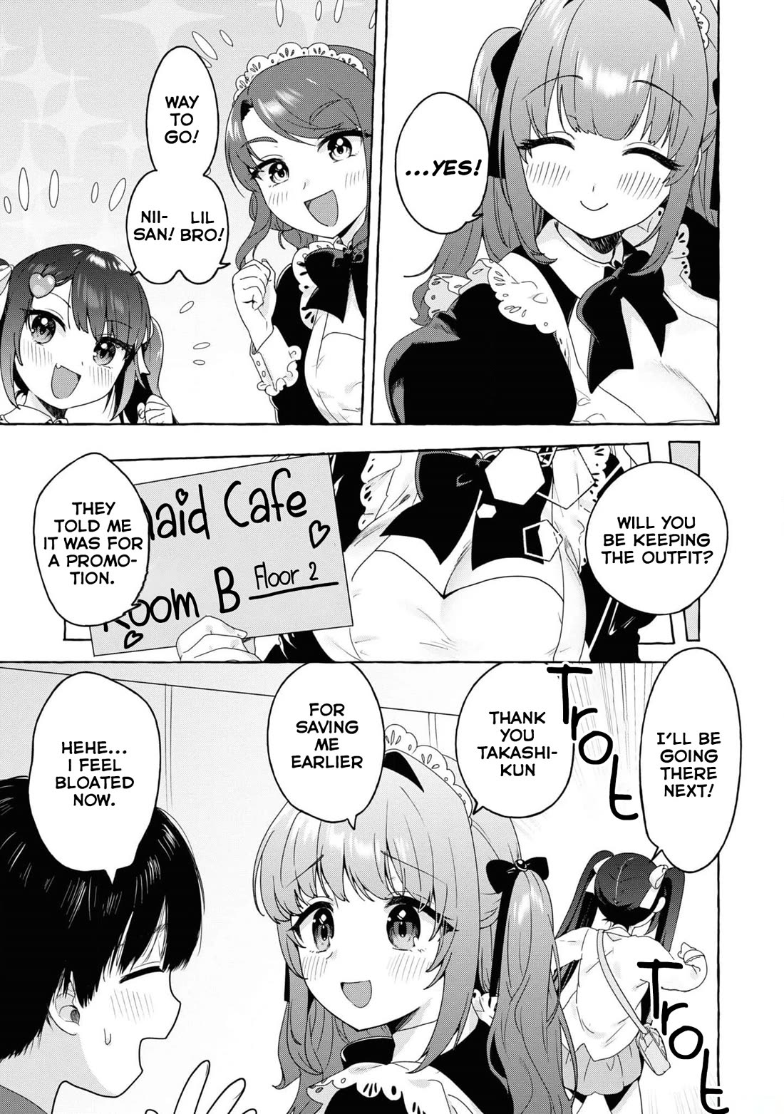 I'm Sandwiched Between Sweet and Spicy Step-Sisters Chapter 25 page 13 - Chapter 25