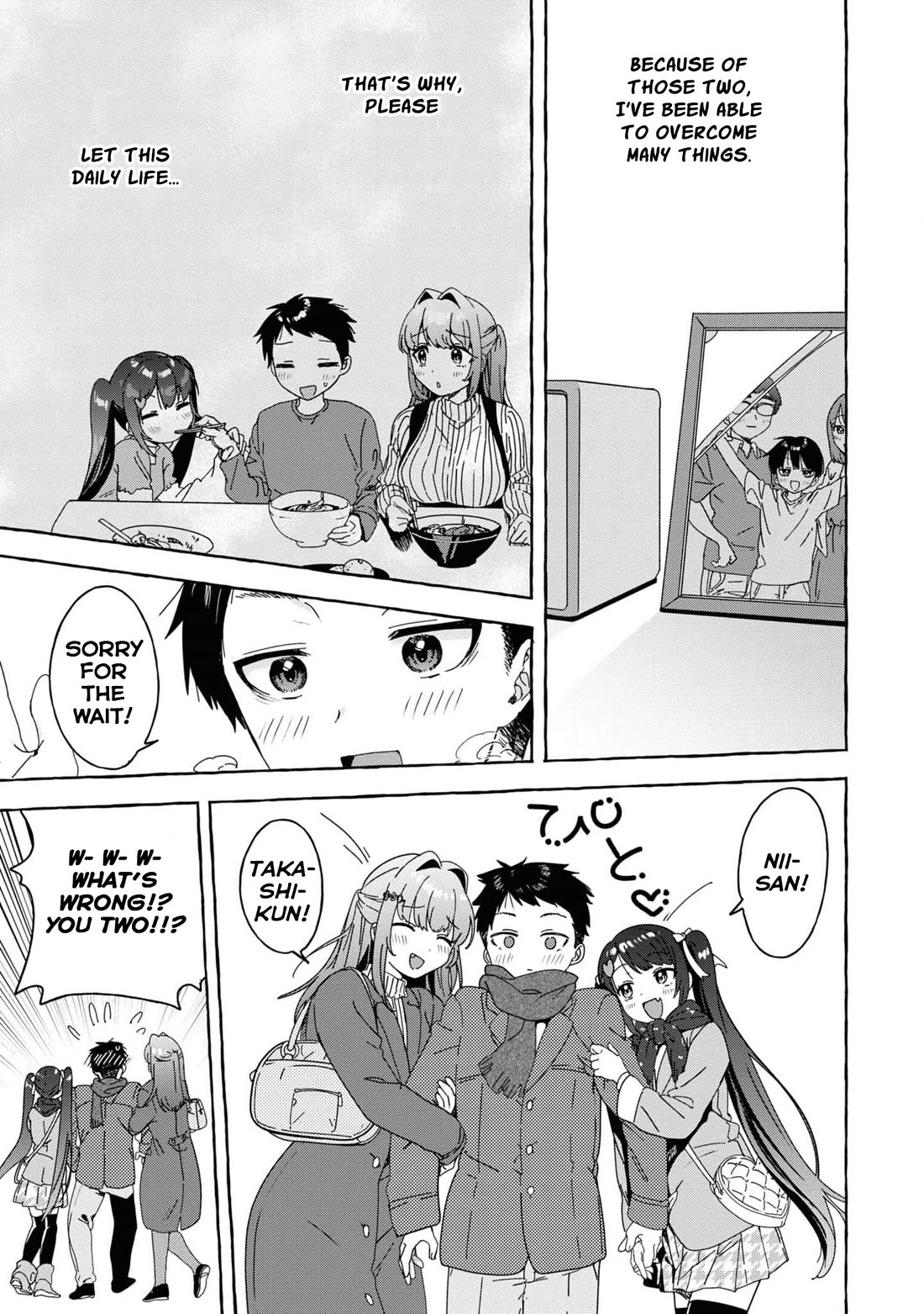 I'm Sandwiched Between Sweet and Spicy Step-Sisters Chapter 30 page 13 - Chapter 30