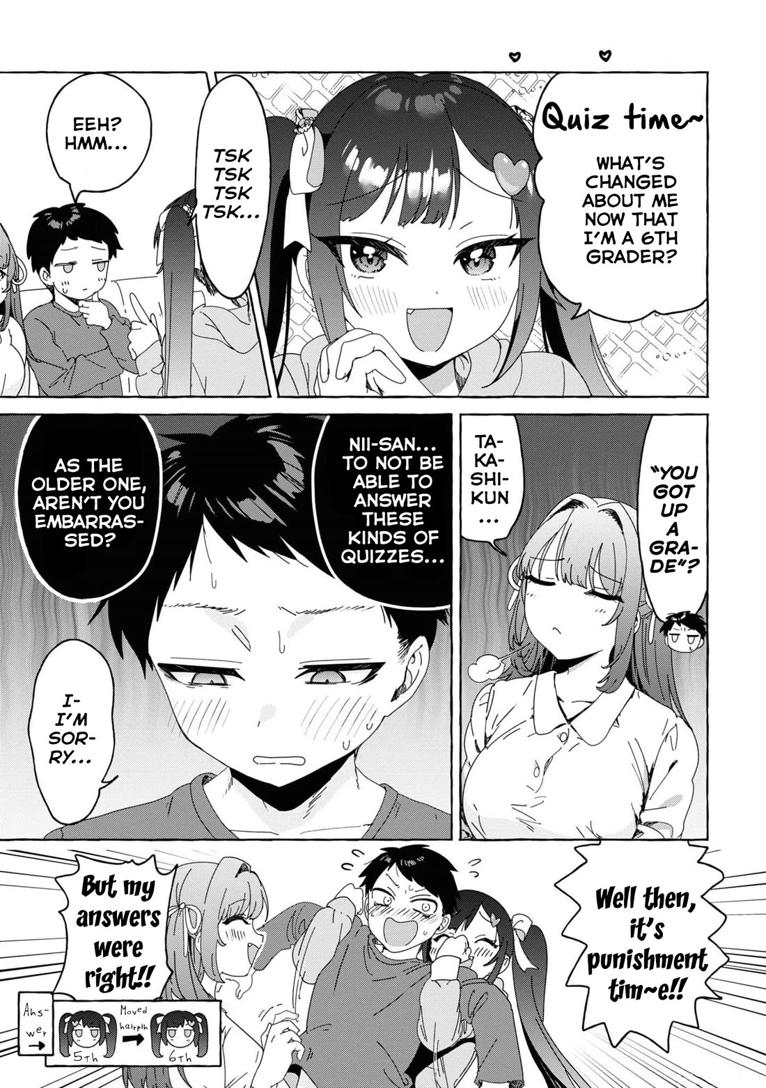 I'm Sandwiched Between Sweet and Spicy Step-Sisters Chapter 31.5 page 1 - Chapter 31.5: Volume 3 Omake