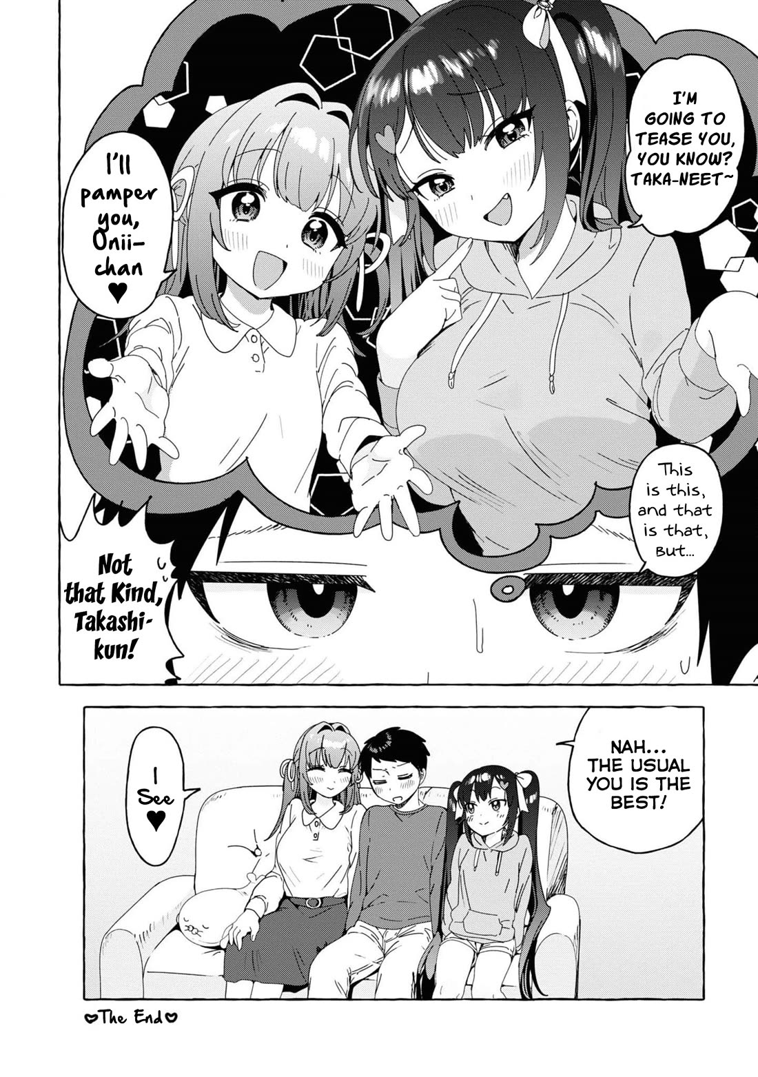 I'm Sandwiched Between Sweet and Spicy Step-Sisters Chapter 31.5 page 4 - Chapter 31.5: Volume 3 Omake