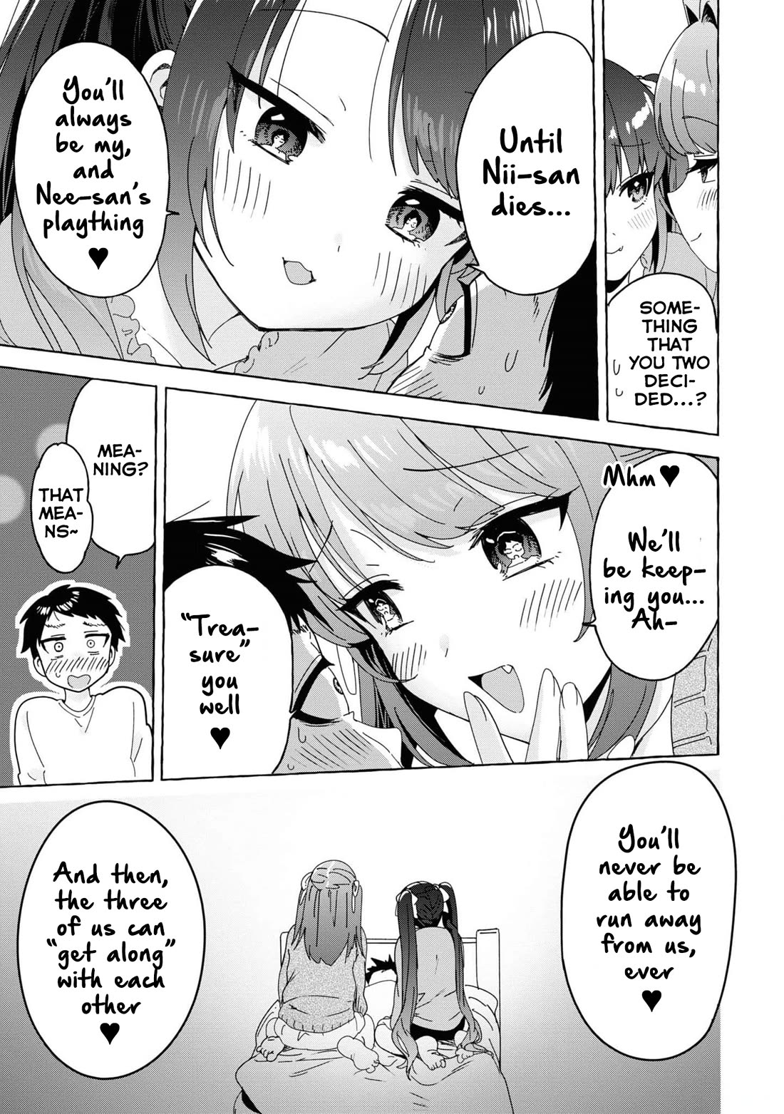 I'm Sandwiched Between Sweet and Spicy Step-Sisters Chapter 31 page 15 - Chapter 31: Final Chapter [END]