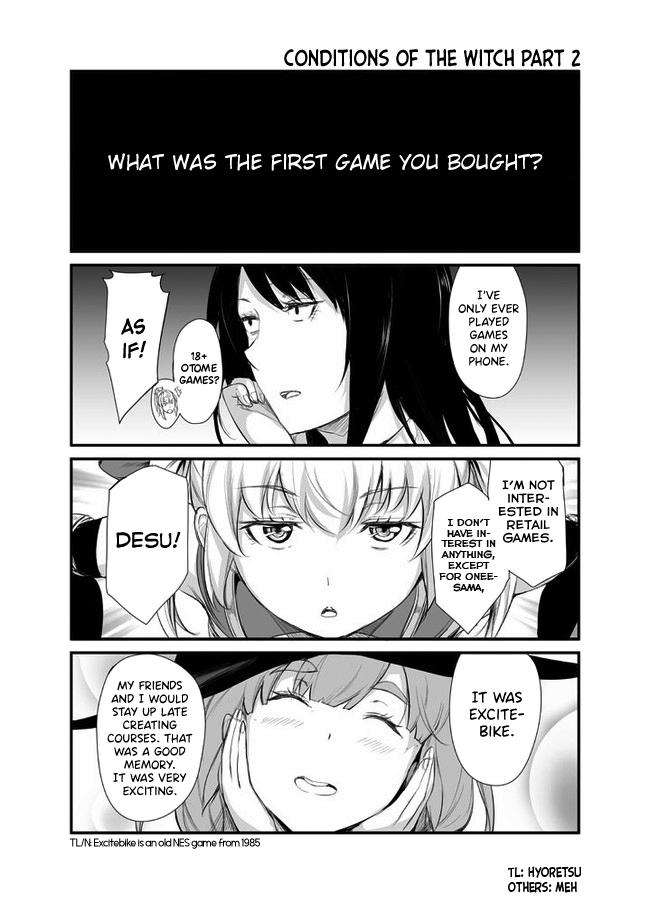I'm Sorry. Princess Knight Teacher (Webcomic) Chapter 18 page 1 - Chapter 18: Conditions of the Witch Part 2