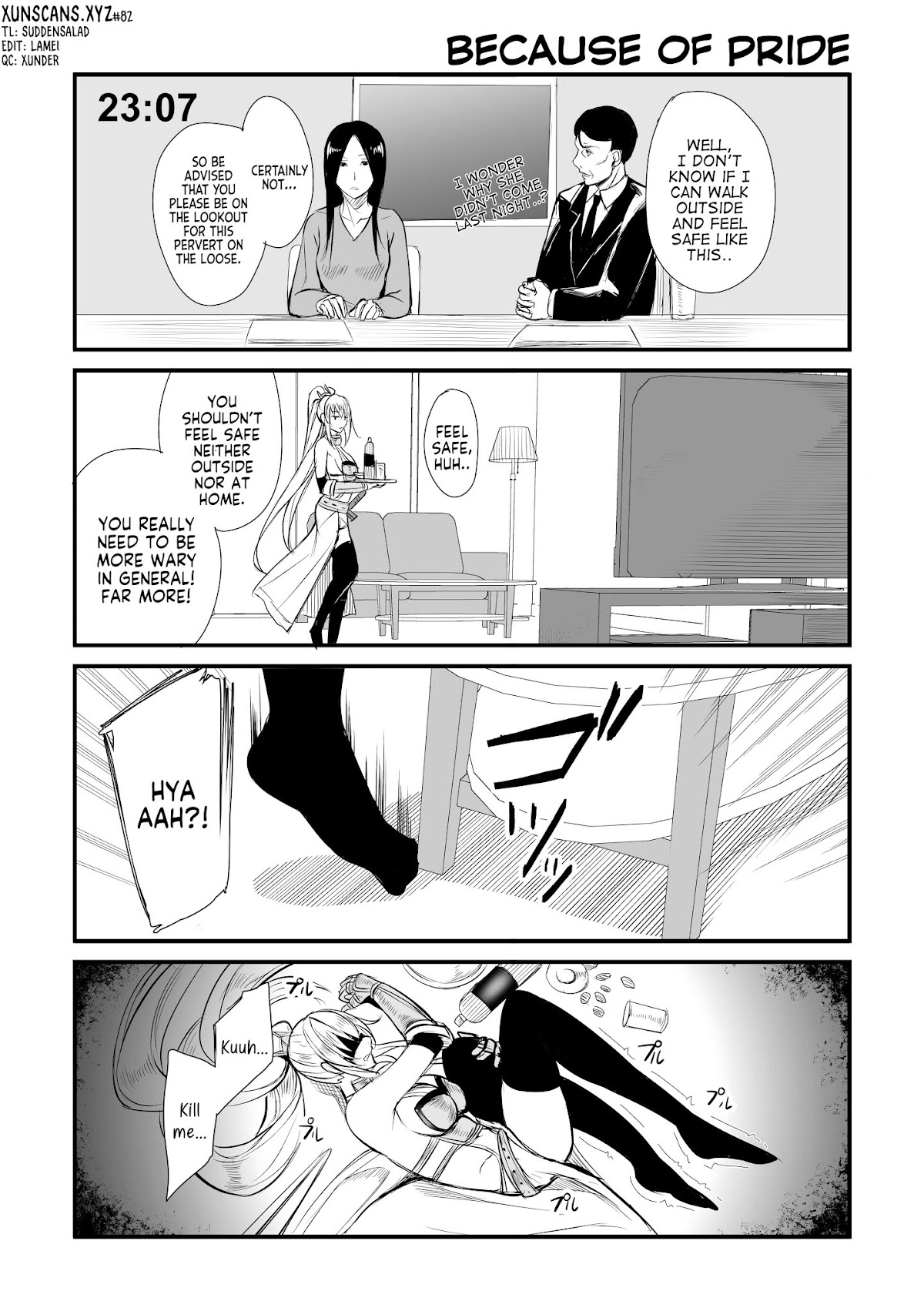 I'm Sorry. Princess Knight Teacher (Webcomic) Chapter 4 page 1 - Chapter 4: Because of Pride