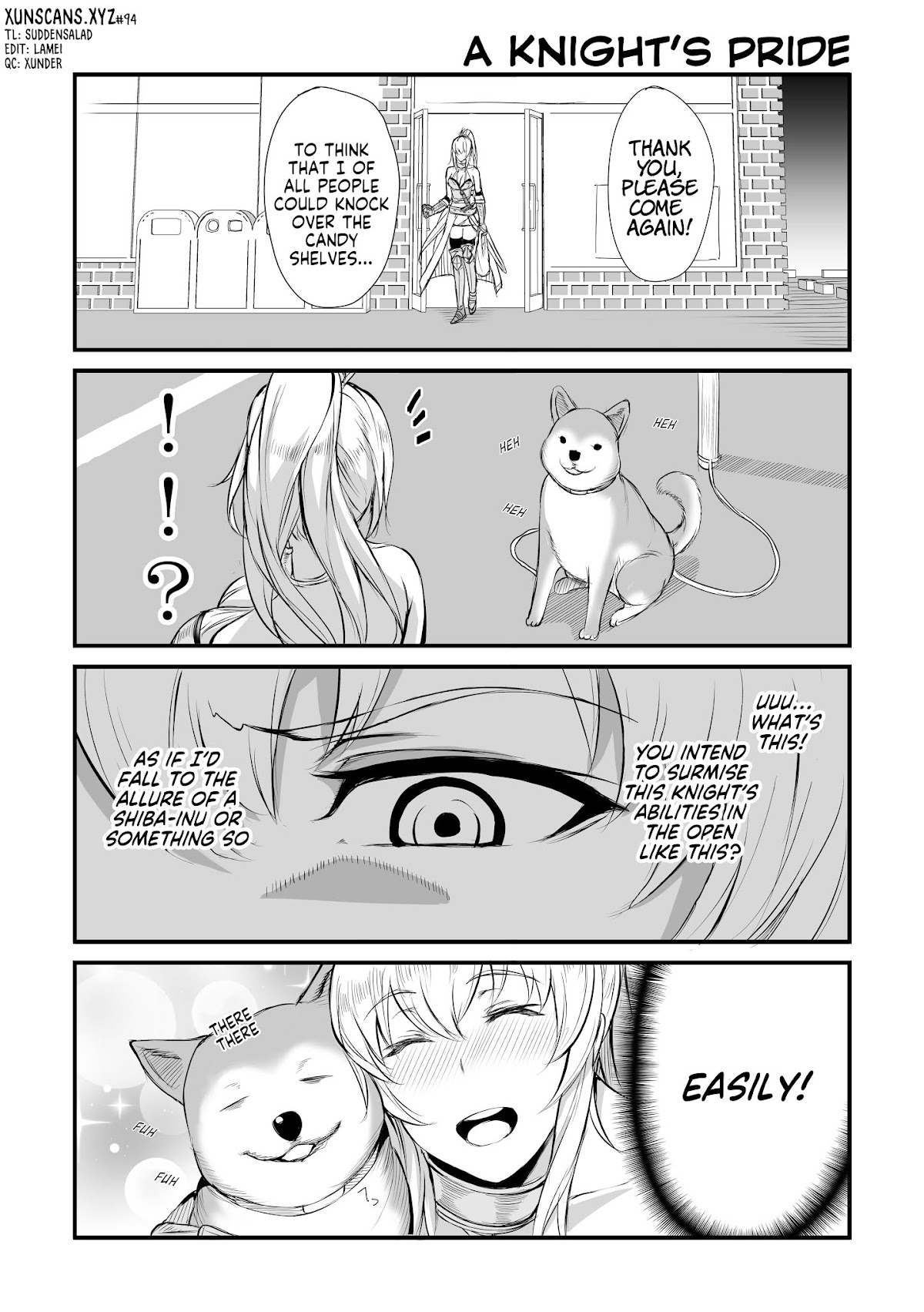 I'm Sorry. Princess Knight Teacher (Webcomic) Chapter 5 page 1 - Chapter 5: A Knight's Pride