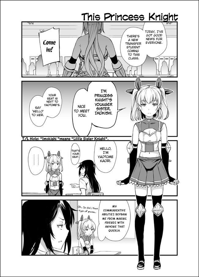 I'm Sorry. Princess Knight Teacher (Webcomic) Chapter 7 page 2 - Chapter 7: This Princess Knight