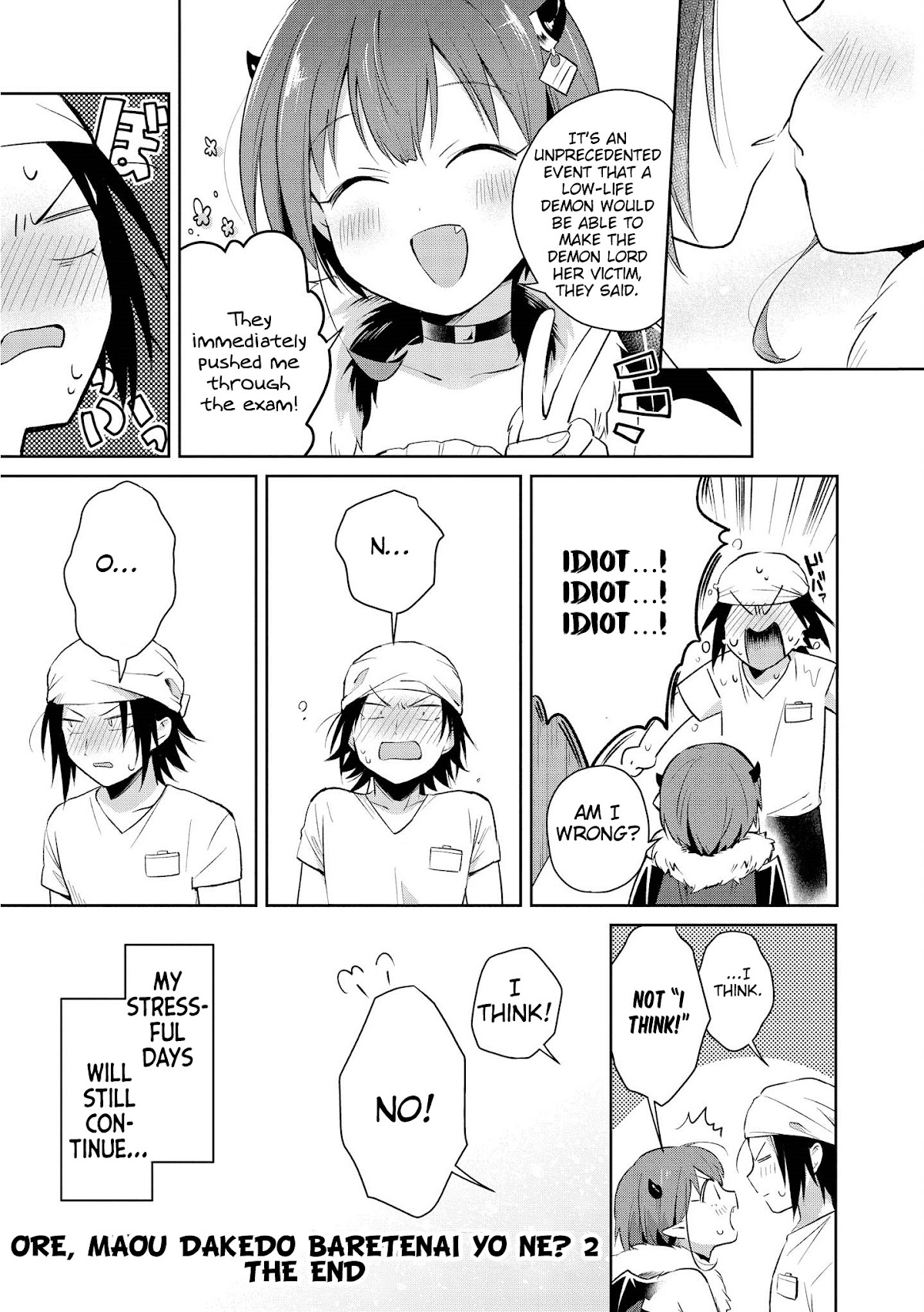 I'm The Demon Lord, But Nobody Found Out Yet, Right? Chapter 14 page 33 - Chapter 14: I Was The Demon Lord [END]
