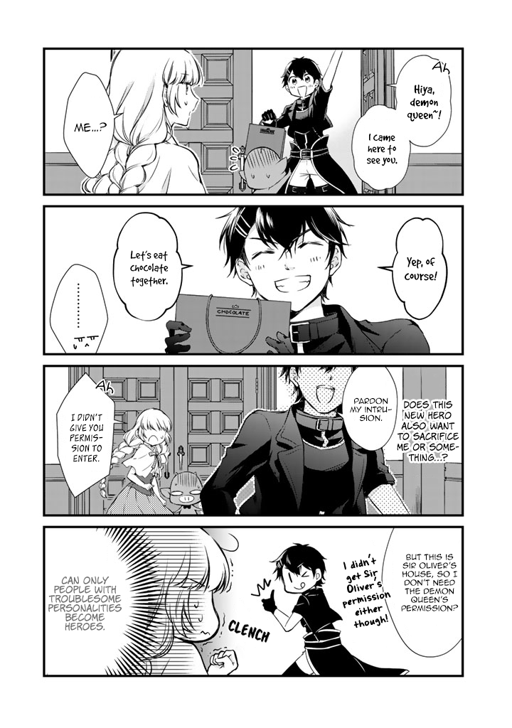 I’m the Demon Queen, but for Some Reason the Hero is Doting on Me Chapter 11 page 4 - Chapter 11