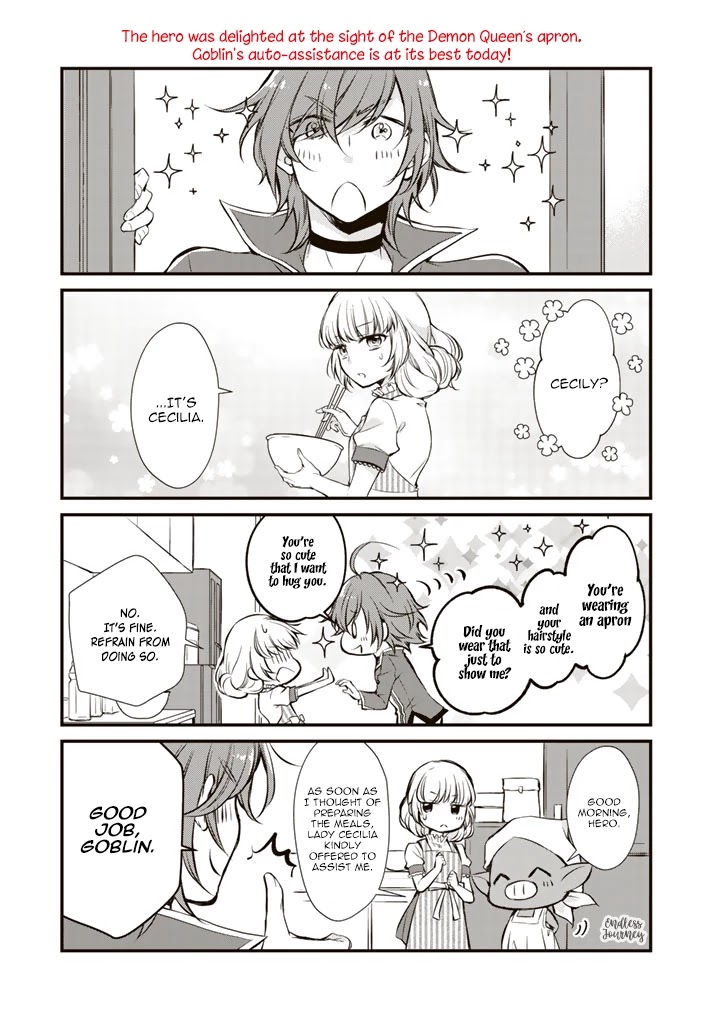 I’m the Demon Queen, but for Some Reason the Hero is Doting on Me Chapter 9 page 3 - Chapter 9