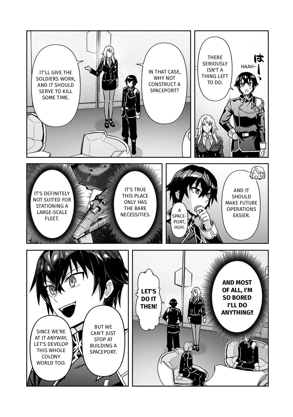 I'm the Evil Lord of an Intergalactic Empire! Chapter 45 page 9 - Chapter 45: I'm So Bored!!