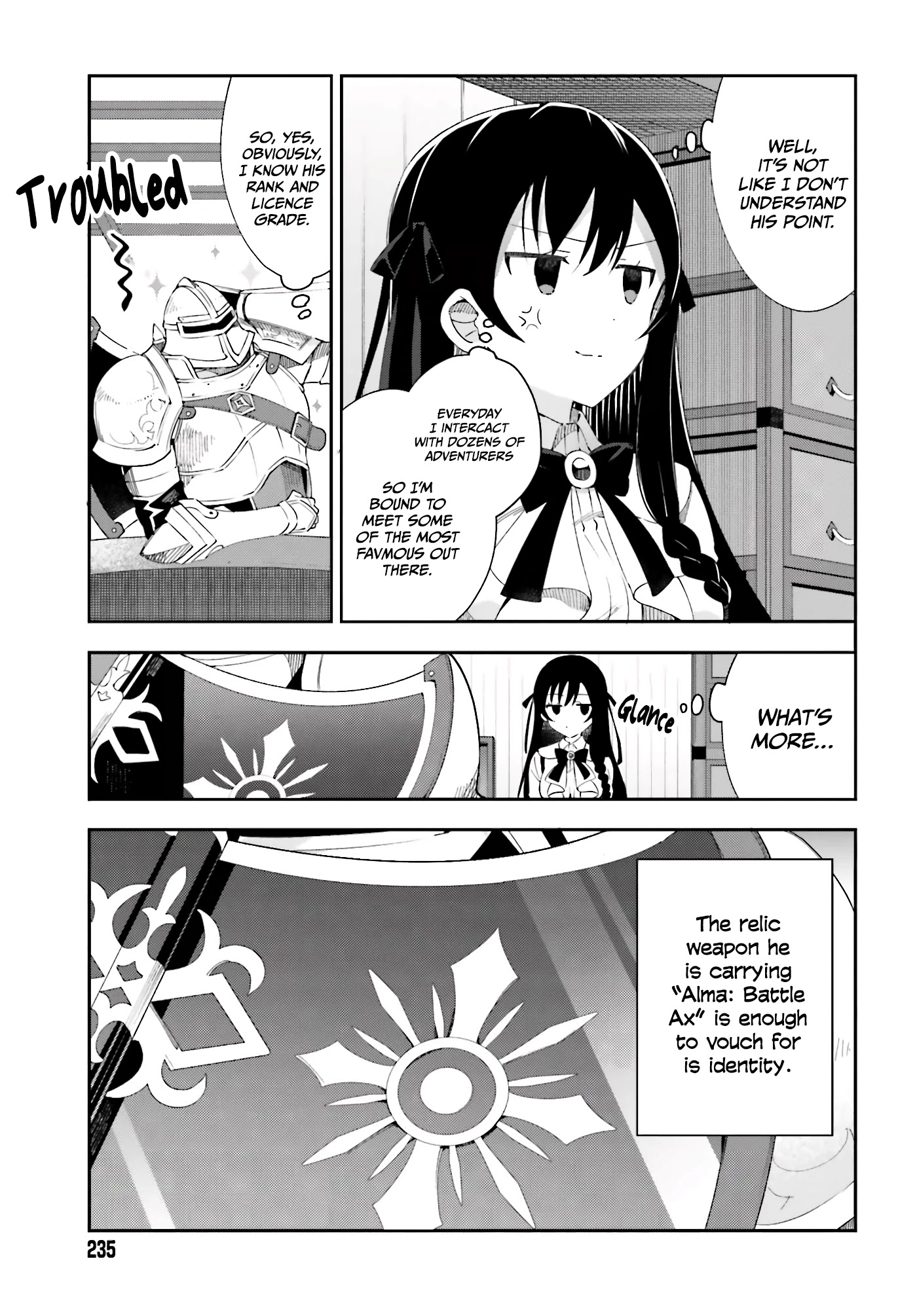 I'm the Guild Receptionist, but Since I Don't Want to Work Overtime, I Think I'll Just Solo the Boss Chapter 1 page 11 - Chapter 1
