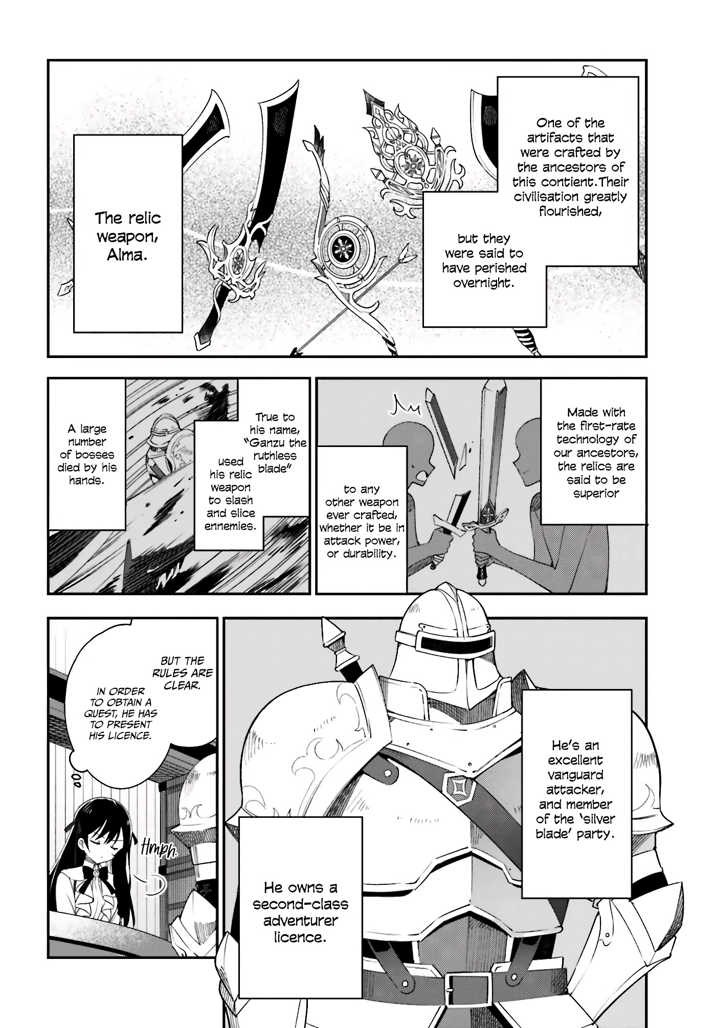 I'm the Guild Receptionist, but Since I Don't Want to Work Overtime, I Think I'll Just Solo the Boss Chapter 1 page 12 - Chapter 1
