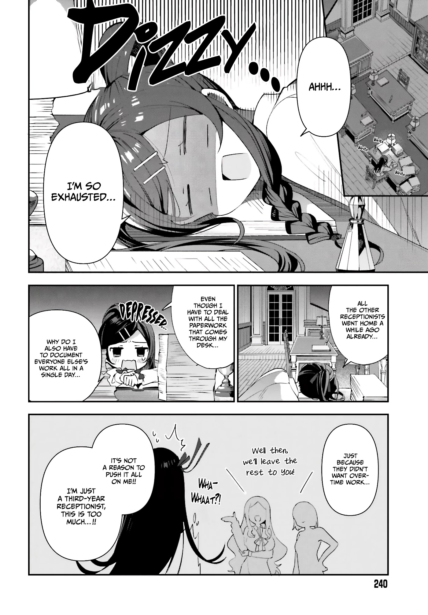 I'm the Guild Receptionist, but Since I Don't Want to Work Overtime, I Think I'll Just Solo the Boss Chapter 1 page 16 - Chapter 1