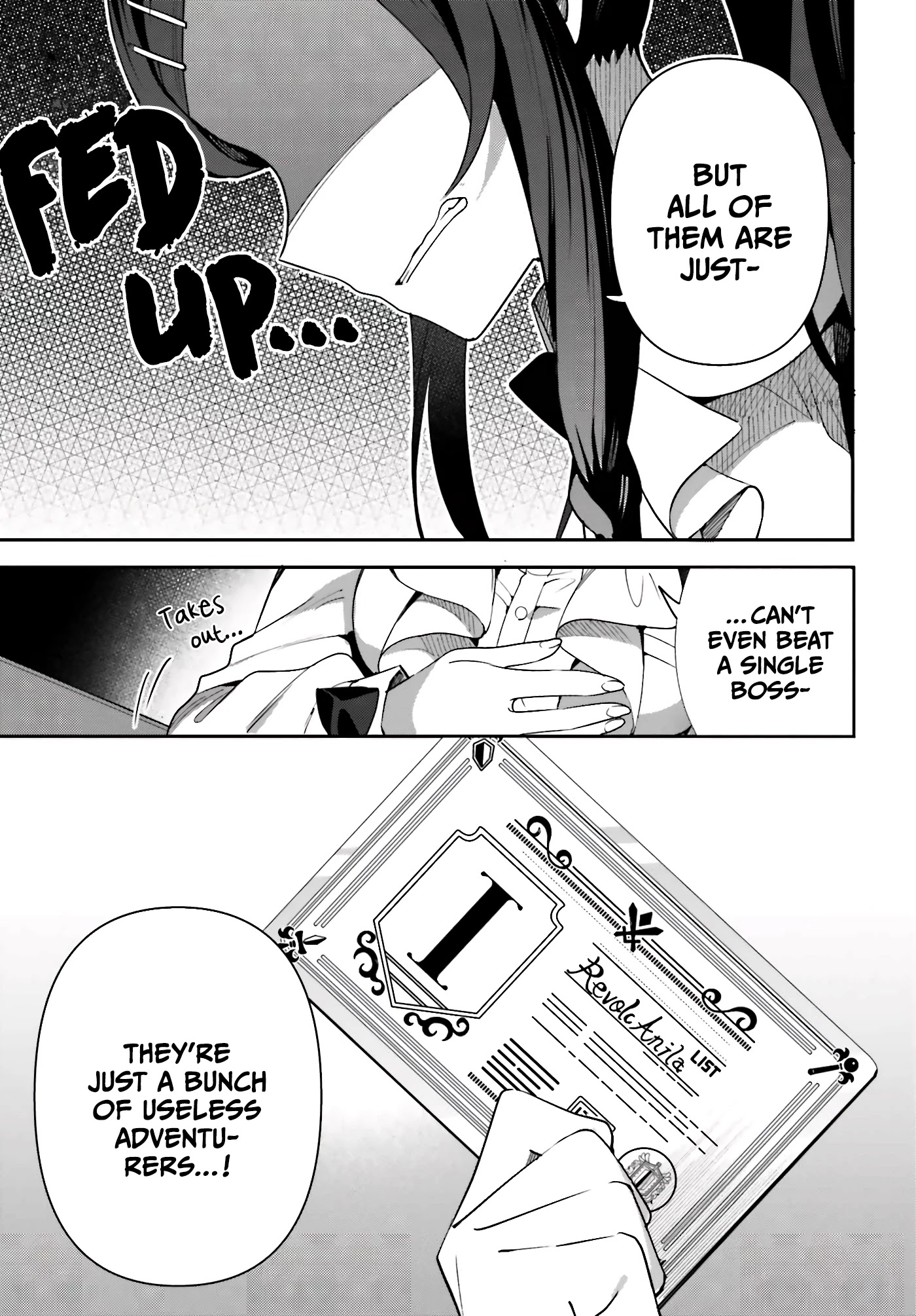 I'm the Guild Receptionist, but Since I Don't Want to Work Overtime, I Think I'll Just Solo the Boss Chapter 1 page 21 - Chapter 1