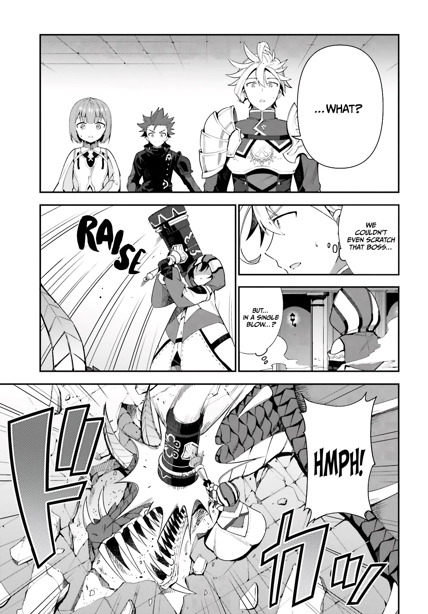 I'm the Guild Receptionist, but Since I Don't Want to Work Overtime, I Think I'll Just Solo the Boss Chapter 1 page 38 - Chapter 1