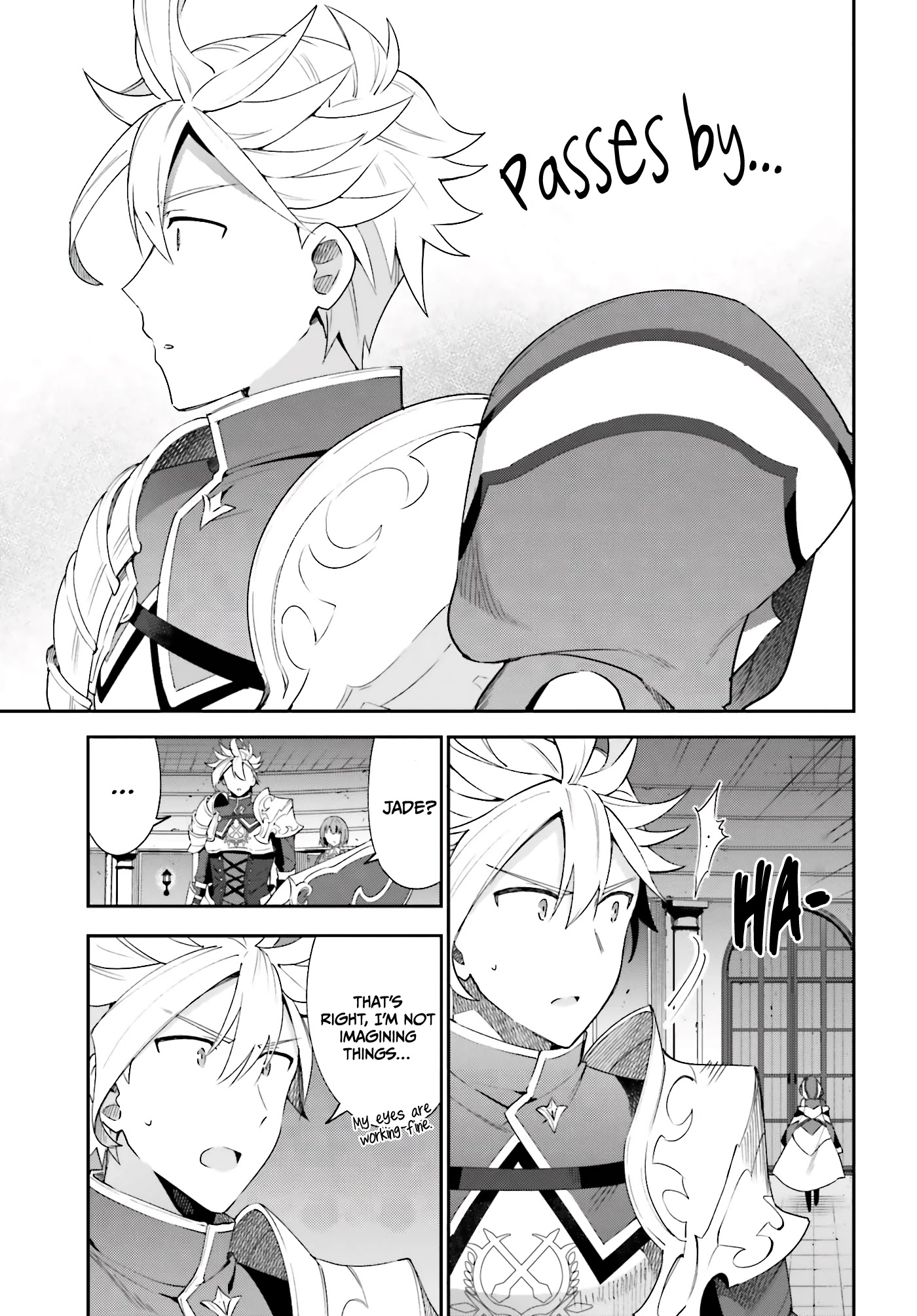 I'm the Guild Receptionist, but Since I Don't Want to Work Overtime, I Think I'll Just Solo the Boss Chapter 1 page 48 - Chapter 1