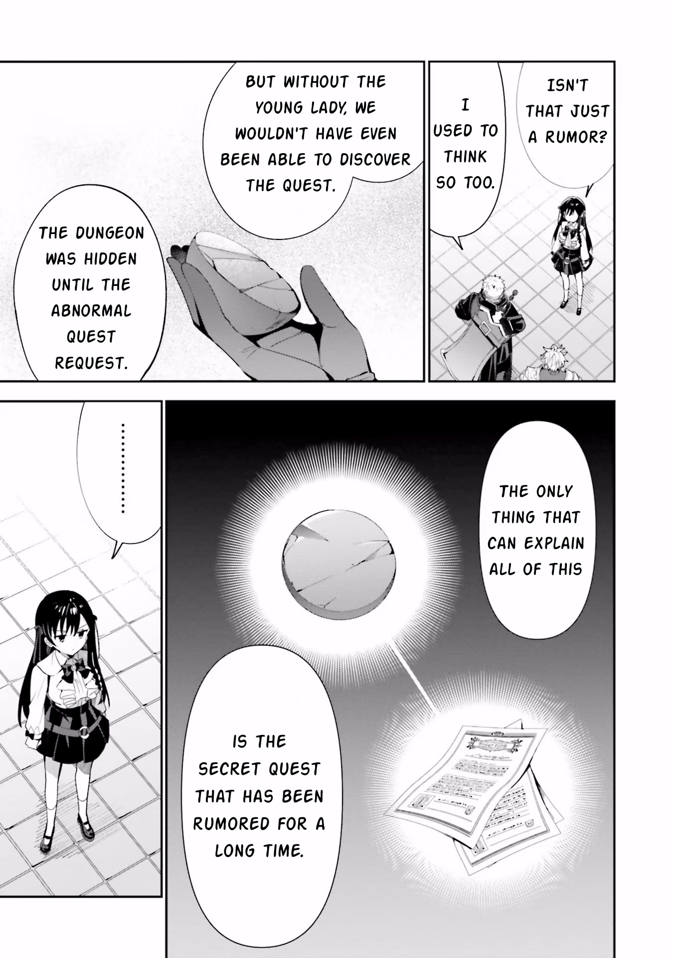 I'm the Guild Receptionist, but Since I Don't Want to Work Overtime, I Think I'll Just Solo the Boss Chapter 10 page 11 - Chapter 10: "Cooperation"