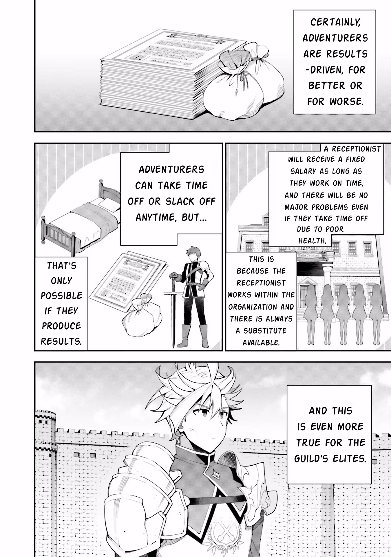 I'm the Guild Receptionist, but Since I Don't Want to Work Overtime, I Think I'll Just Solo the Boss Chapter 10 page 16 - Chapter 10: "Cooperation"