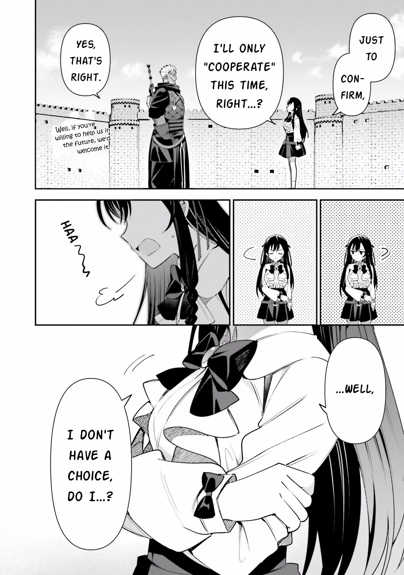 I'm the Guild Receptionist, but Since I Don't Want to Work Overtime, I Think I'll Just Solo the Boss Chapter 10 page 22 - Chapter 10: "Cooperation"