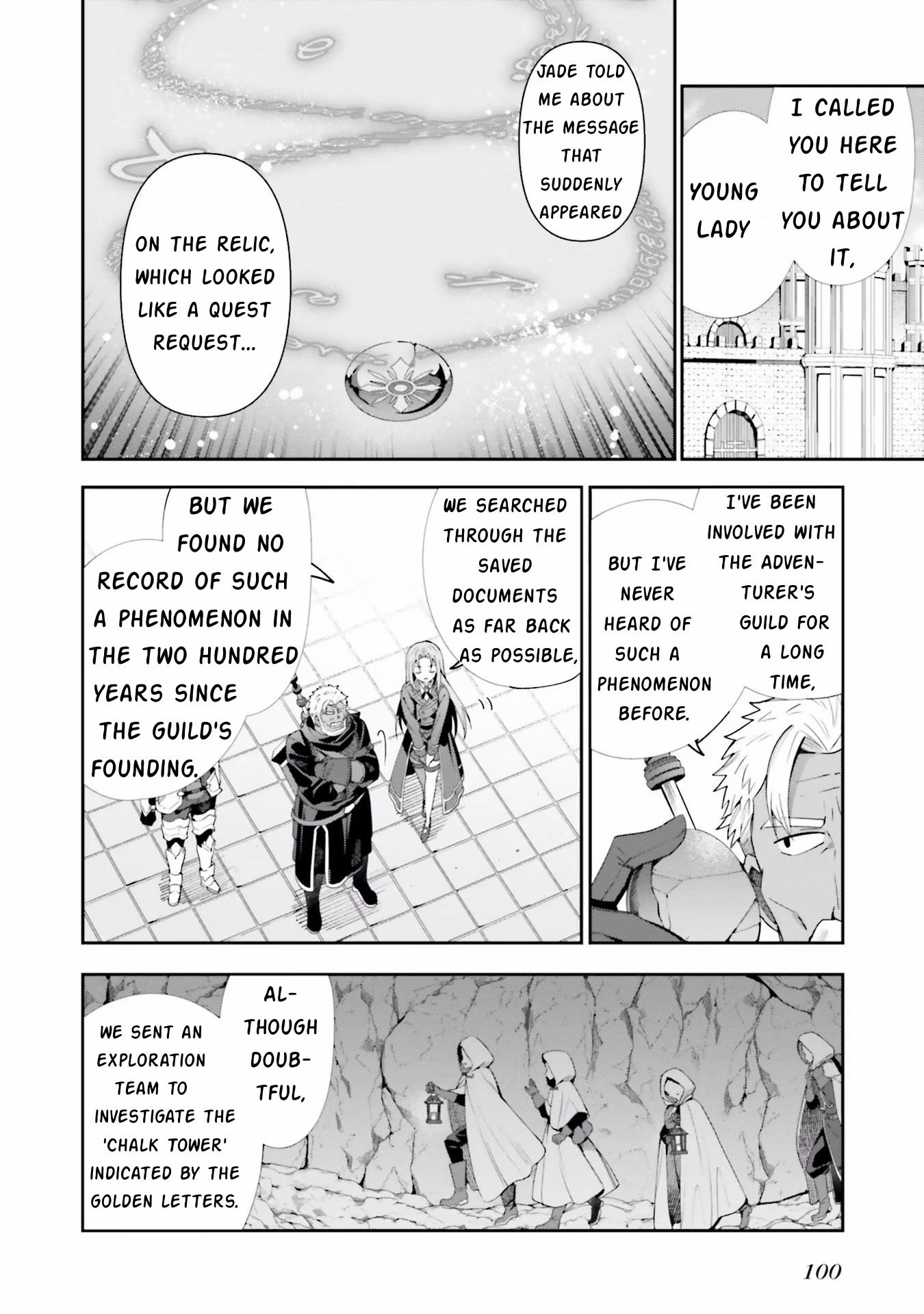 I'm the Guild Receptionist, but Since I Don't Want to Work Overtime, I Think I'll Just Solo the Boss Chapter 10 page 8 - Chapter 10: "Cooperation"