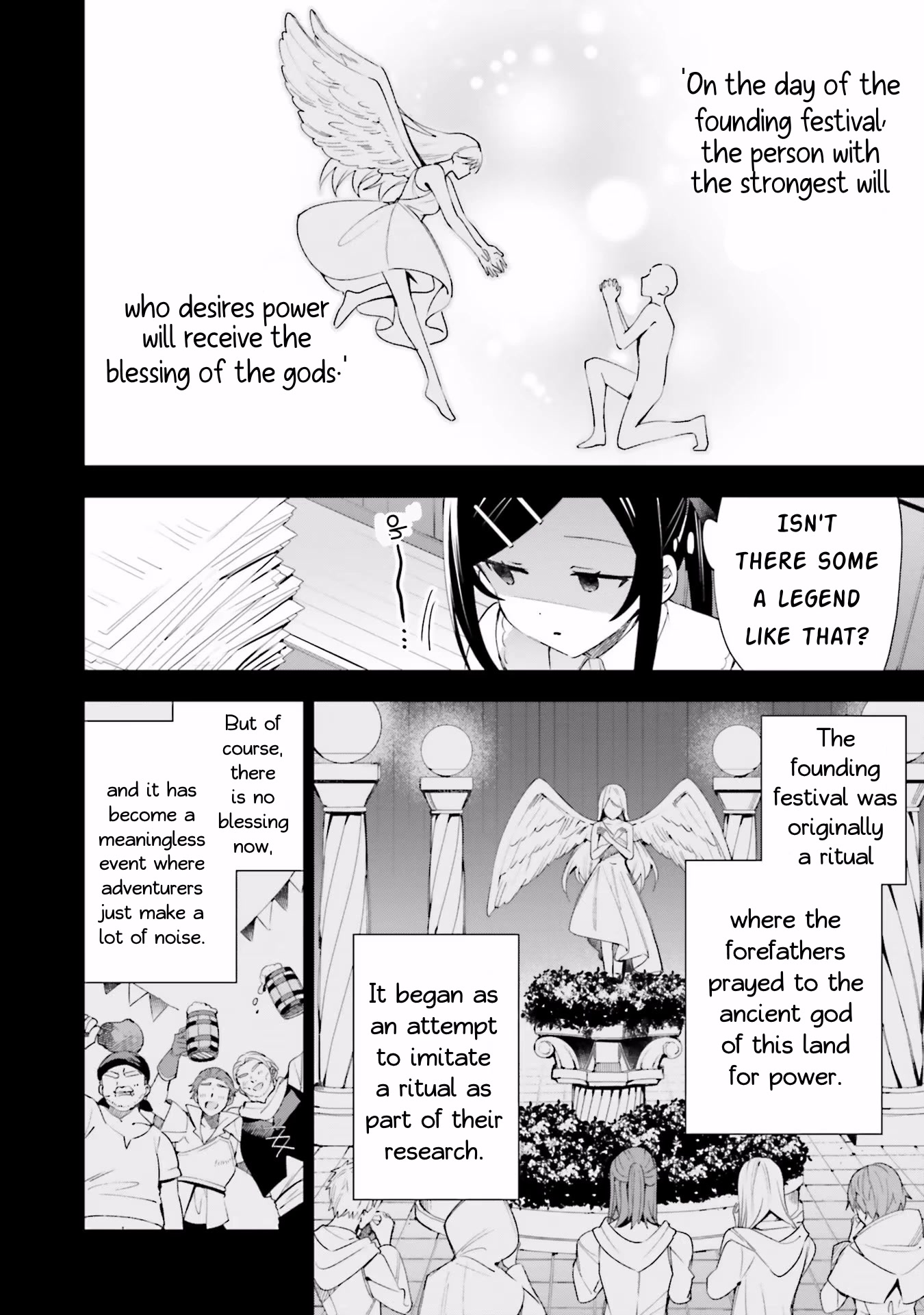 I'm the Guild Receptionist, but Since I Don't Want to Work Overtime, I Think I'll Just Solo the Boss Chapter 11 page 4 - Chapter 11: Sprouting