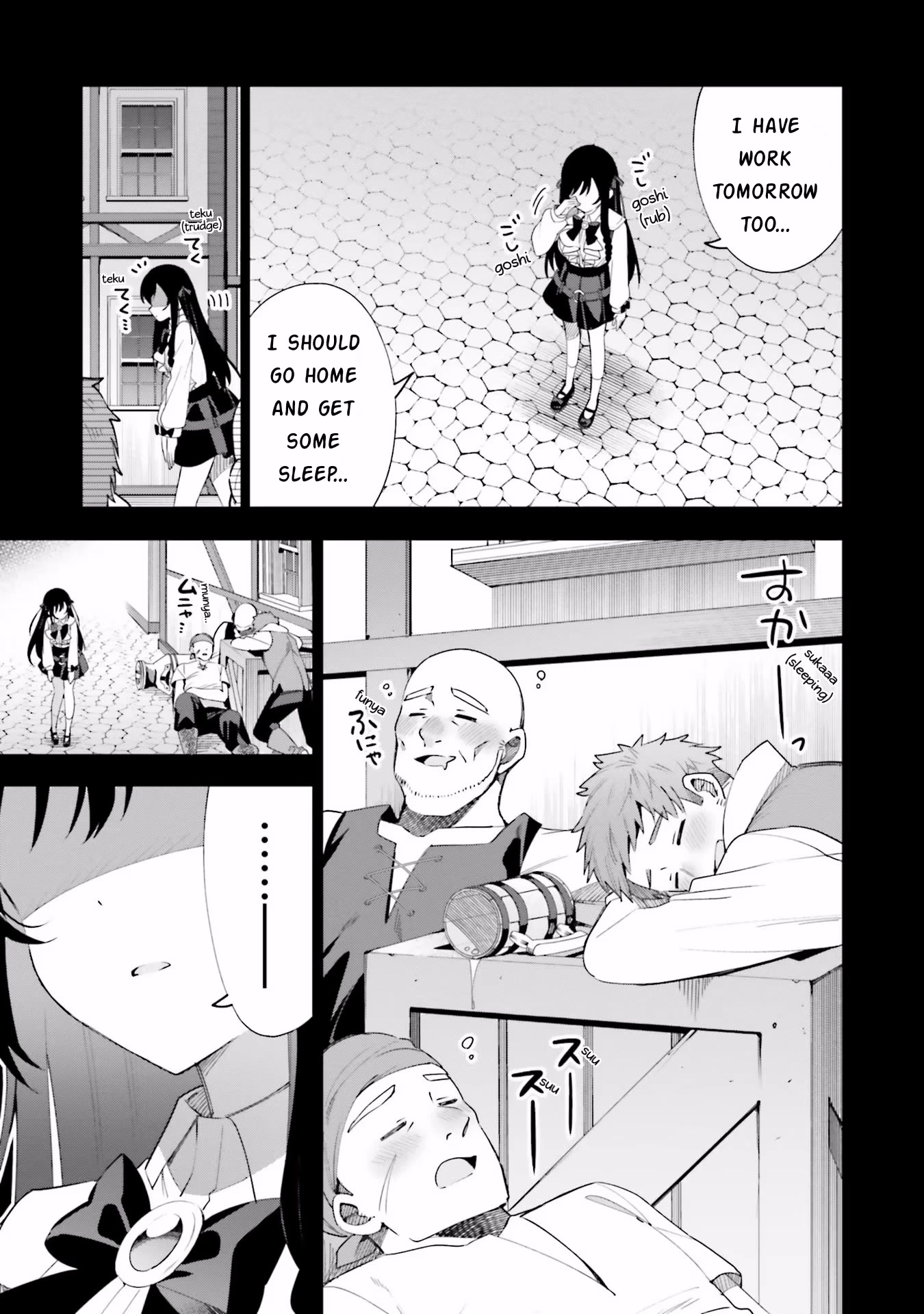 I'm the Guild Receptionist, but Since I Don't Want to Work Overtime, I Think I'll Just Solo the Boss Chapter 11 page 9 - Chapter 11: Sprouting