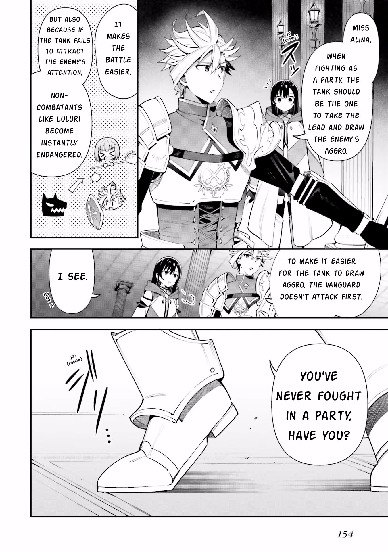 I'm the Guild Receptionist, but Since I Don't Want to Work Overtime, I Think I'll Just Solo the Boss Chapter 12 page 10 - Chapter 12: The Chalk Tower