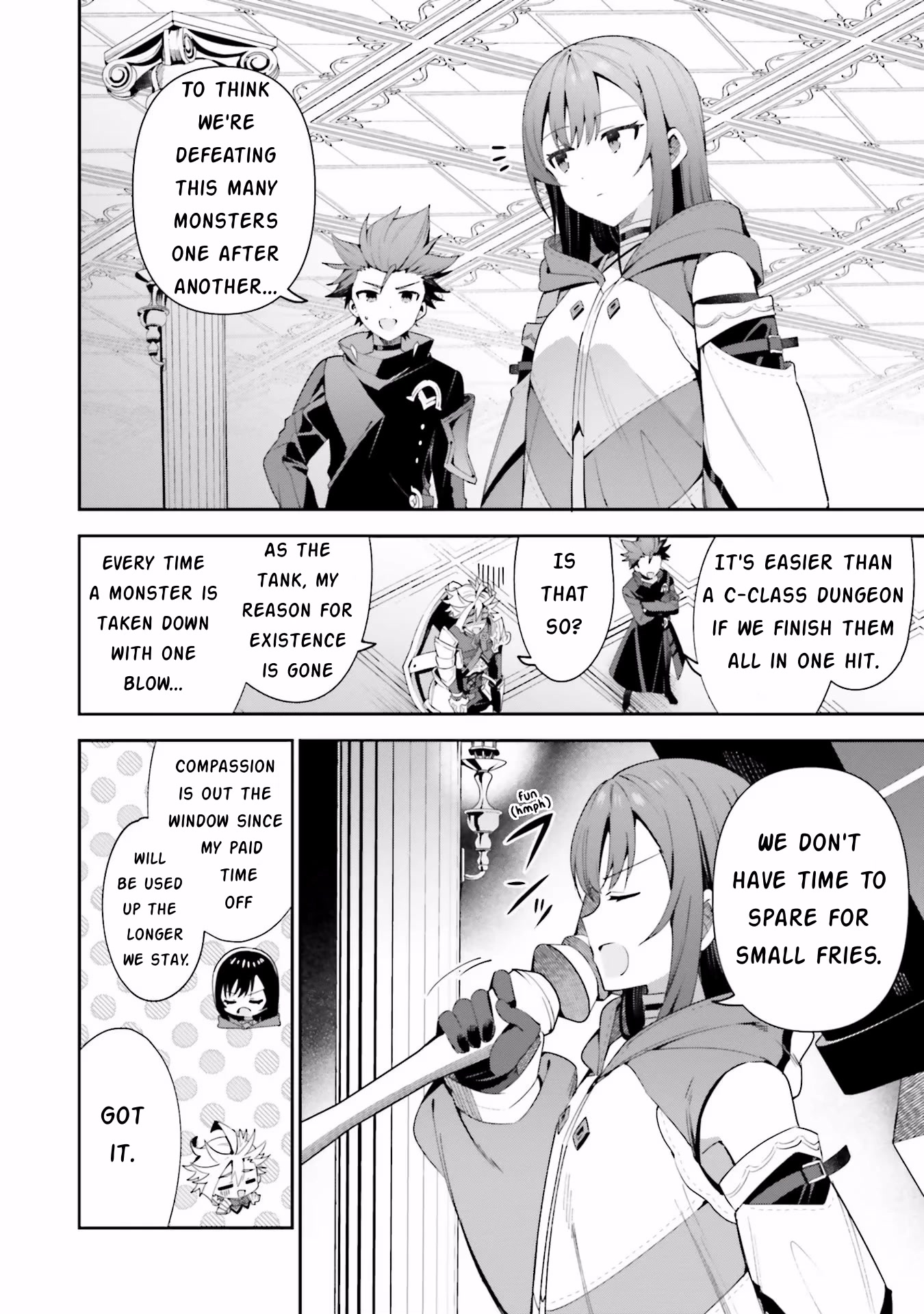I'm the Guild Receptionist, but Since I Don't Want to Work Overtime, I Think I'll Just Solo the Boss Chapter 12 page 16 - Chapter 12: The Chalk Tower