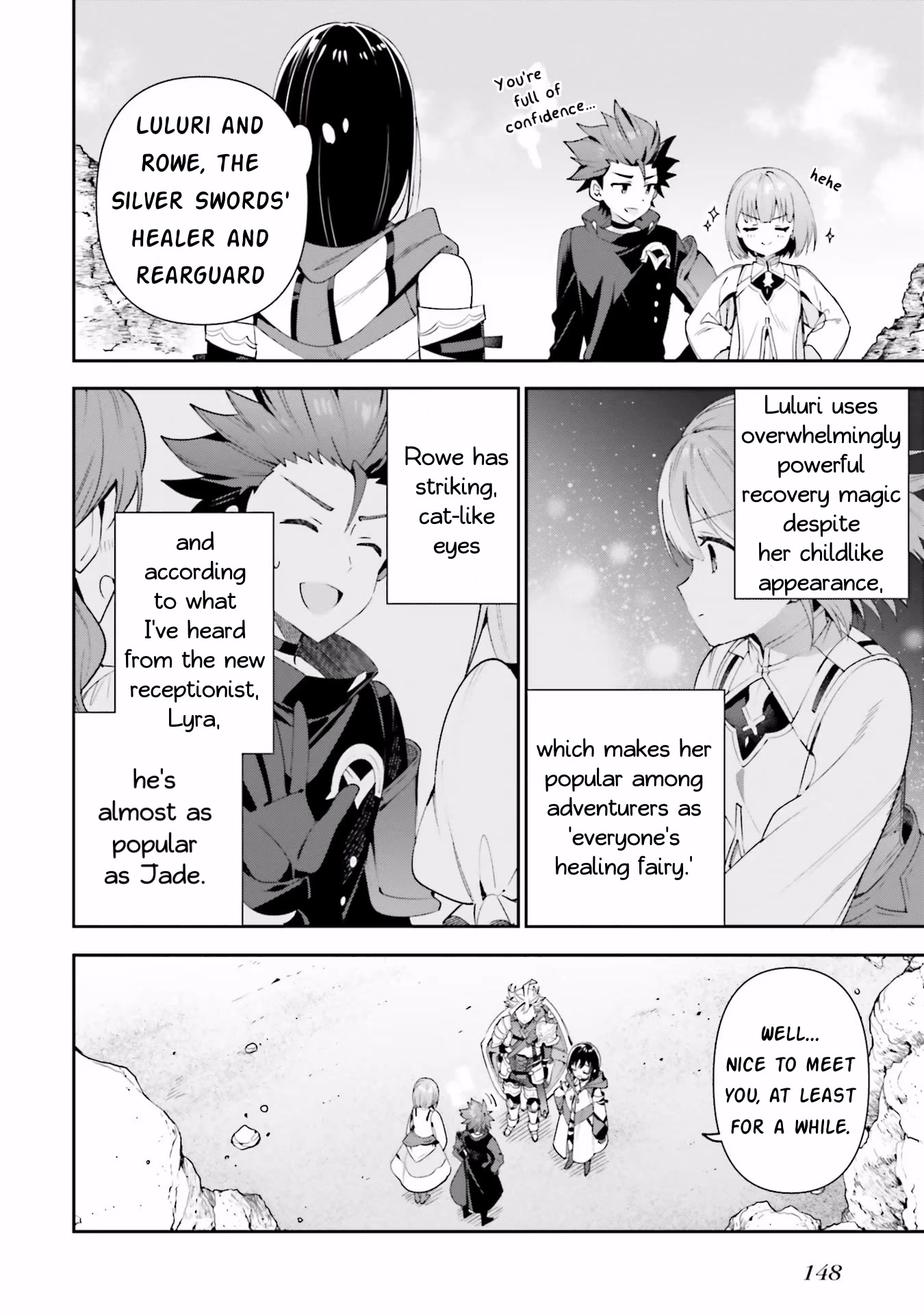 I'm the Guild Receptionist, but Since I Don't Want to Work Overtime, I Think I'll Just Solo the Boss Chapter 12 page 4 - Chapter 12: The Chalk Tower